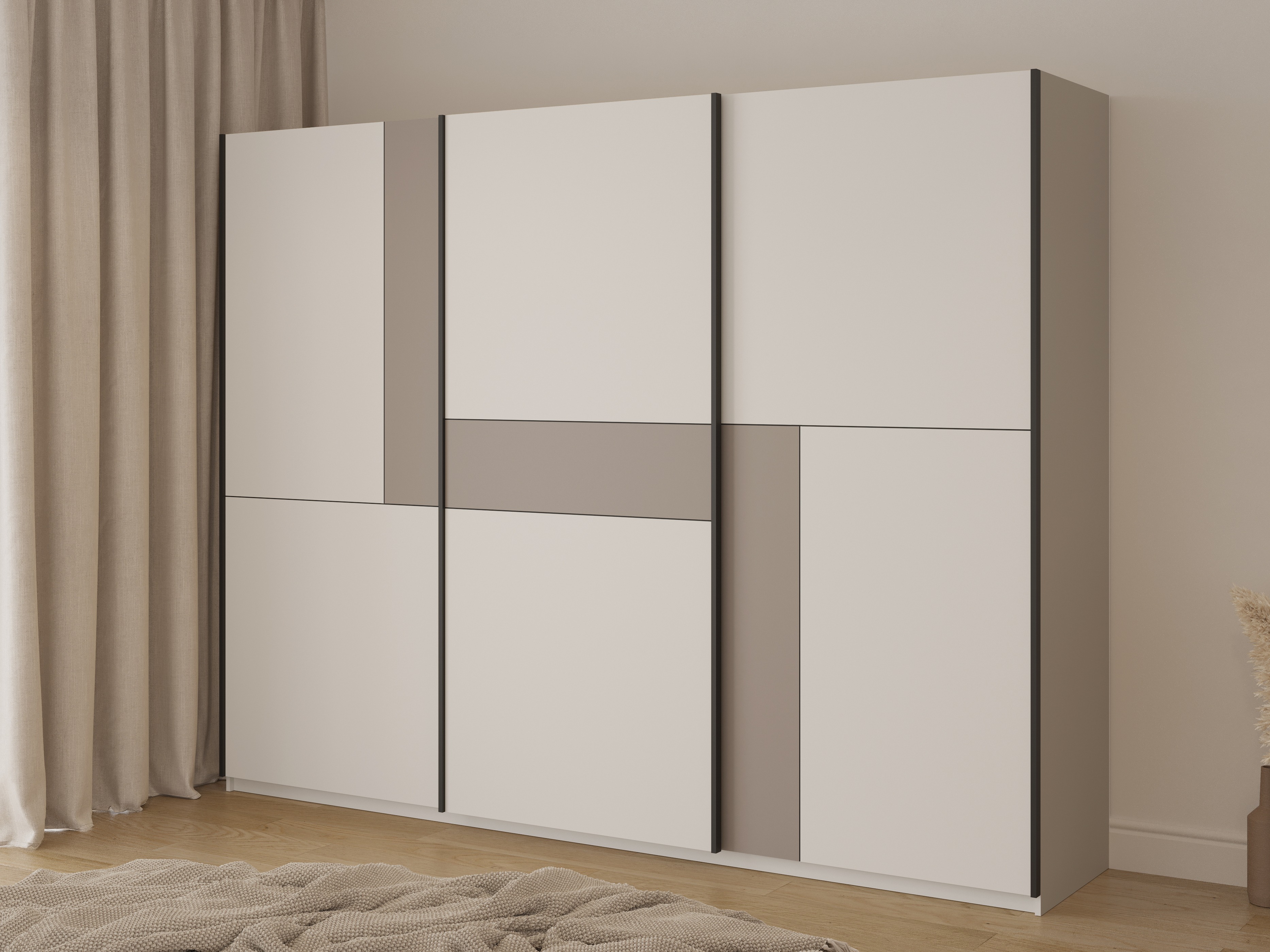 Wardrobe Austin 370 (Cashmere + Congo)