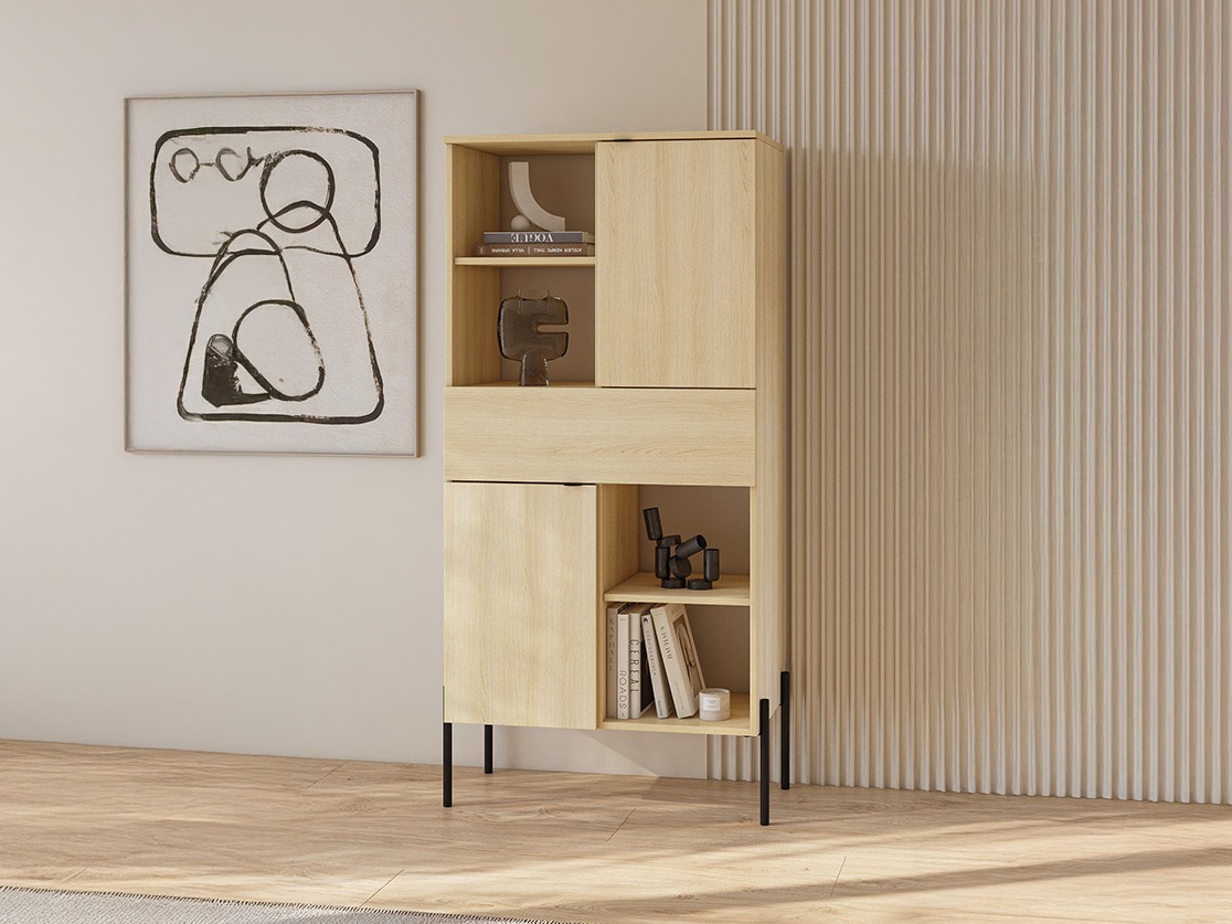 Bookcase Levtenu 110 (Oak)