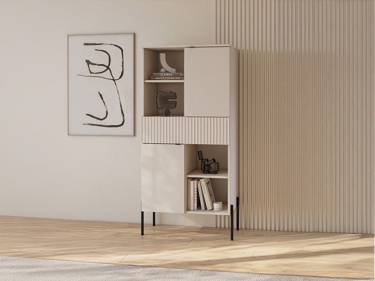Bookcase Levtenu 111 (Cashmere)