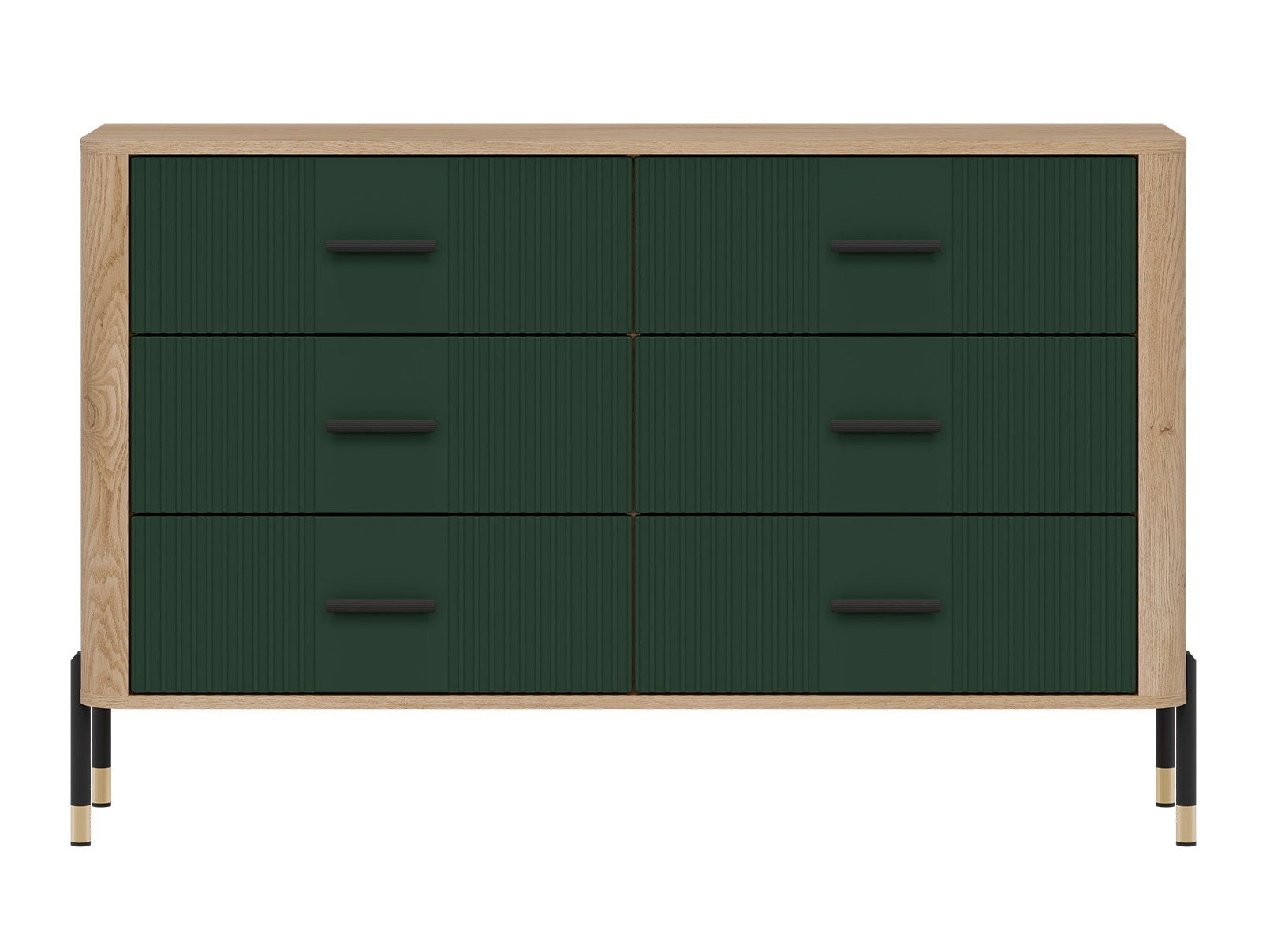 Chest of drawers Flosora 109 (Green)