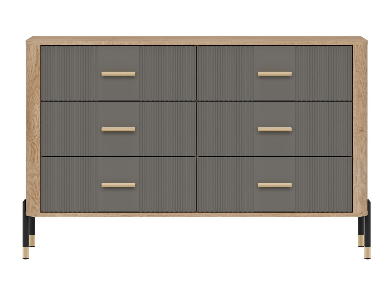 Chest of drawers Flosora 109 (Grey)