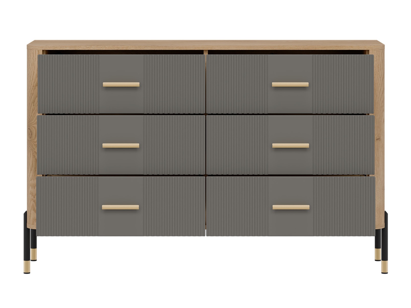 Chest of drawers Flosora 109 (Grey)