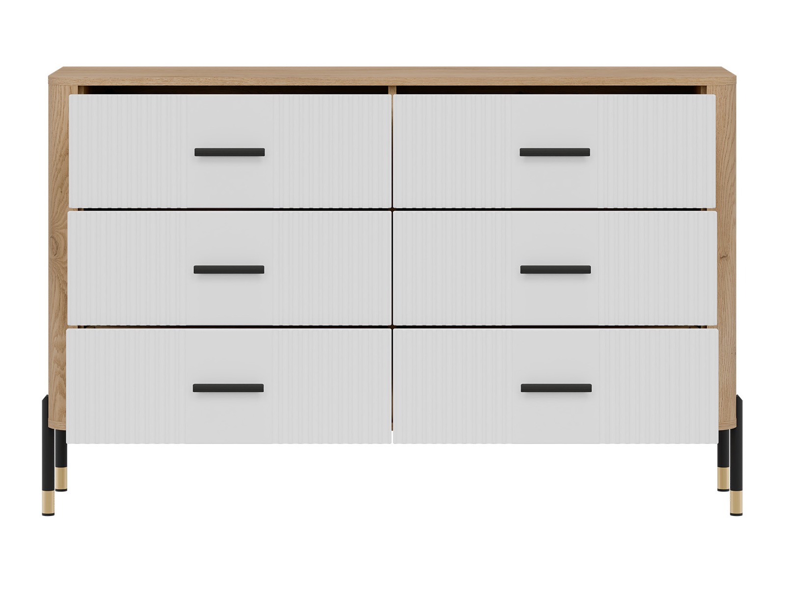 Chest of drawers Flosora 109 (White)