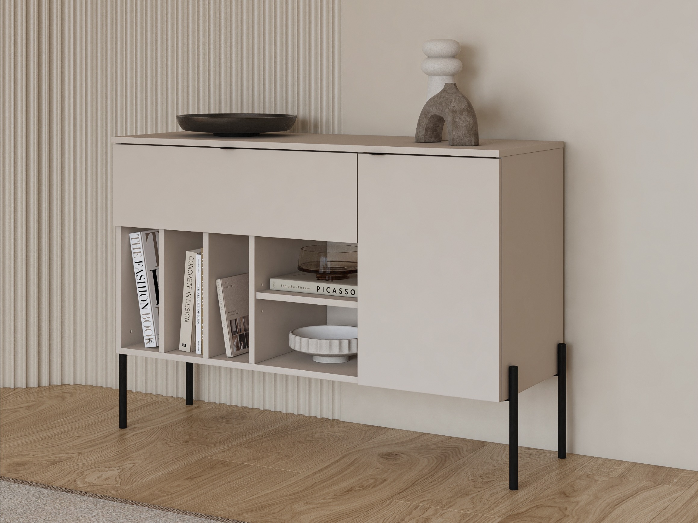 Chest of drawers Levtenu 112 (Cashmere)