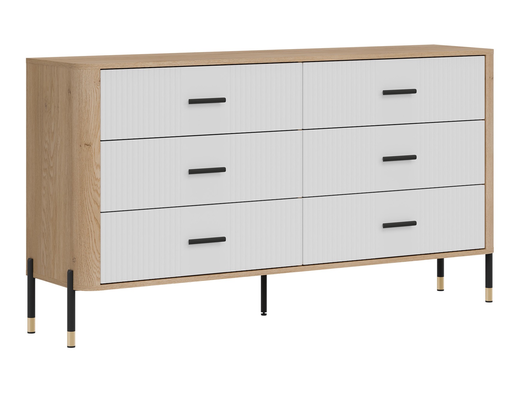 Chest of drawers Flosora 111 (White)