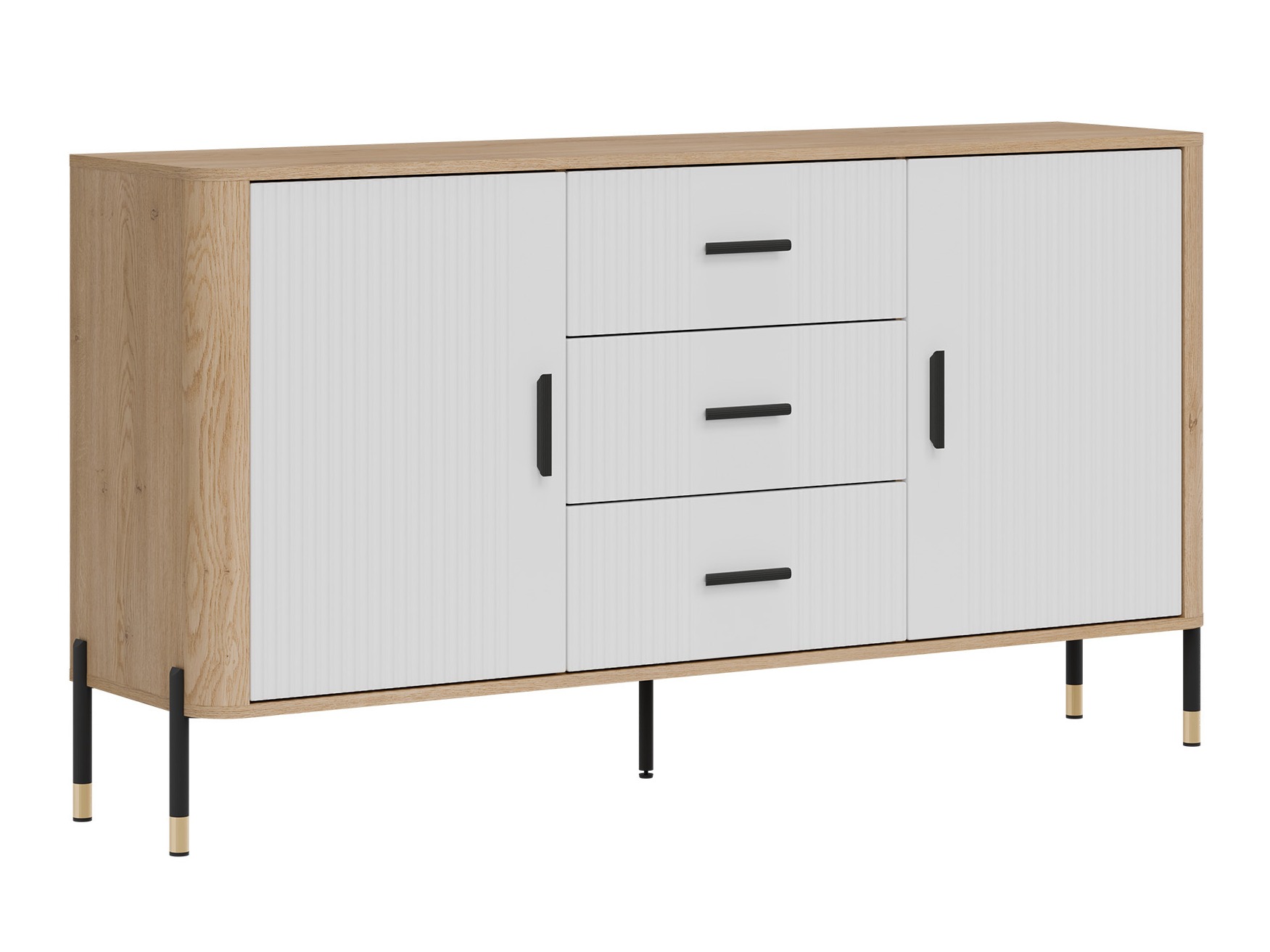 Chest of drawers Flosora 113 (White)