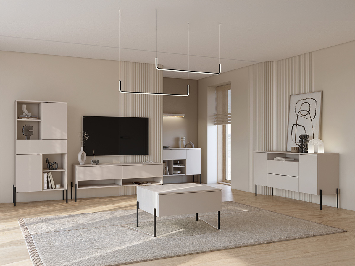 Living room set Levtenu 118 (Cashmere)