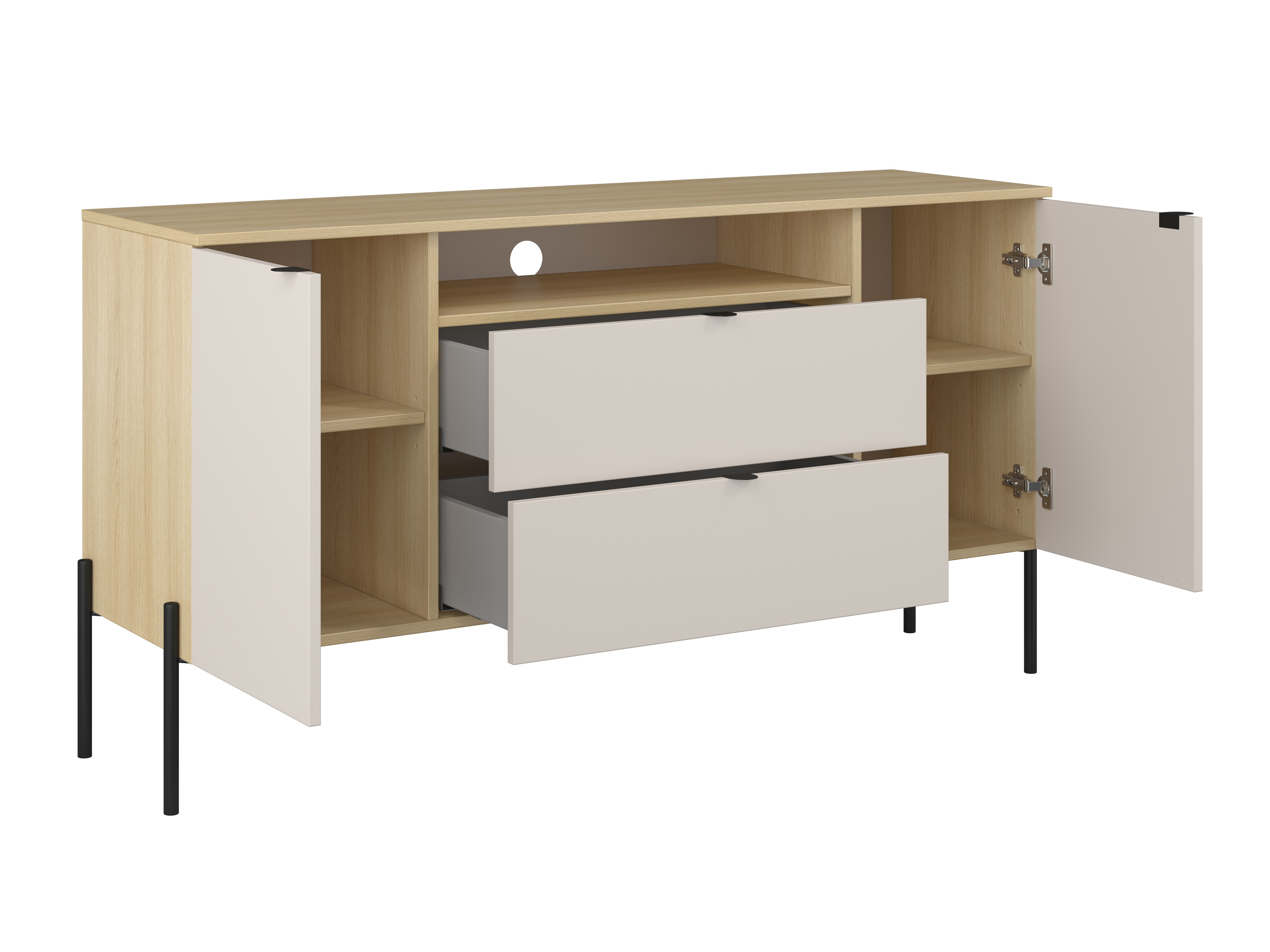 Living room set Levtenu 118 (Oak + Cashmere)