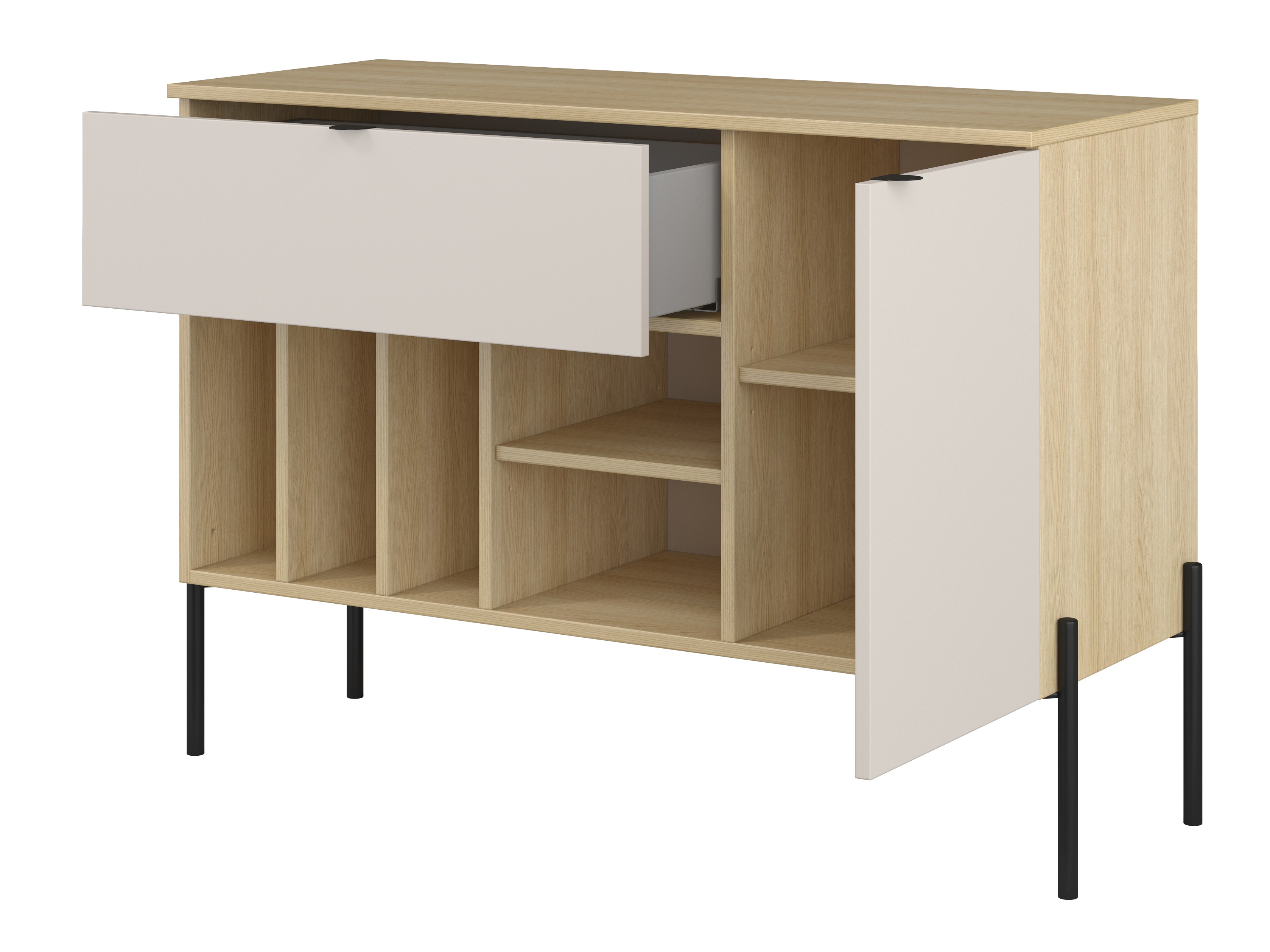 Living room set Levtenu 118 (Oak + Cashmere)