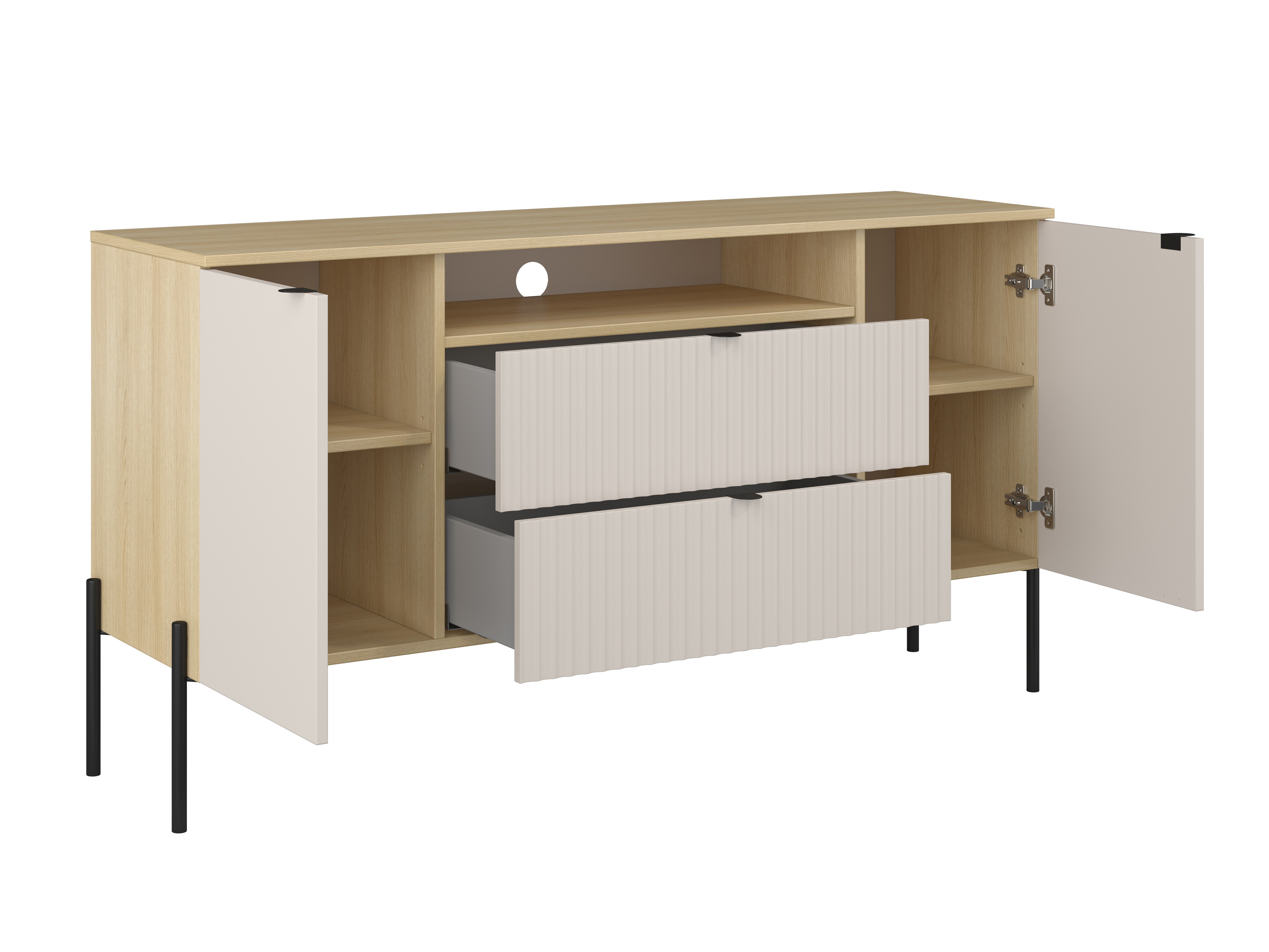 Living room set Levtenu 119 (Oak + Cashmere)