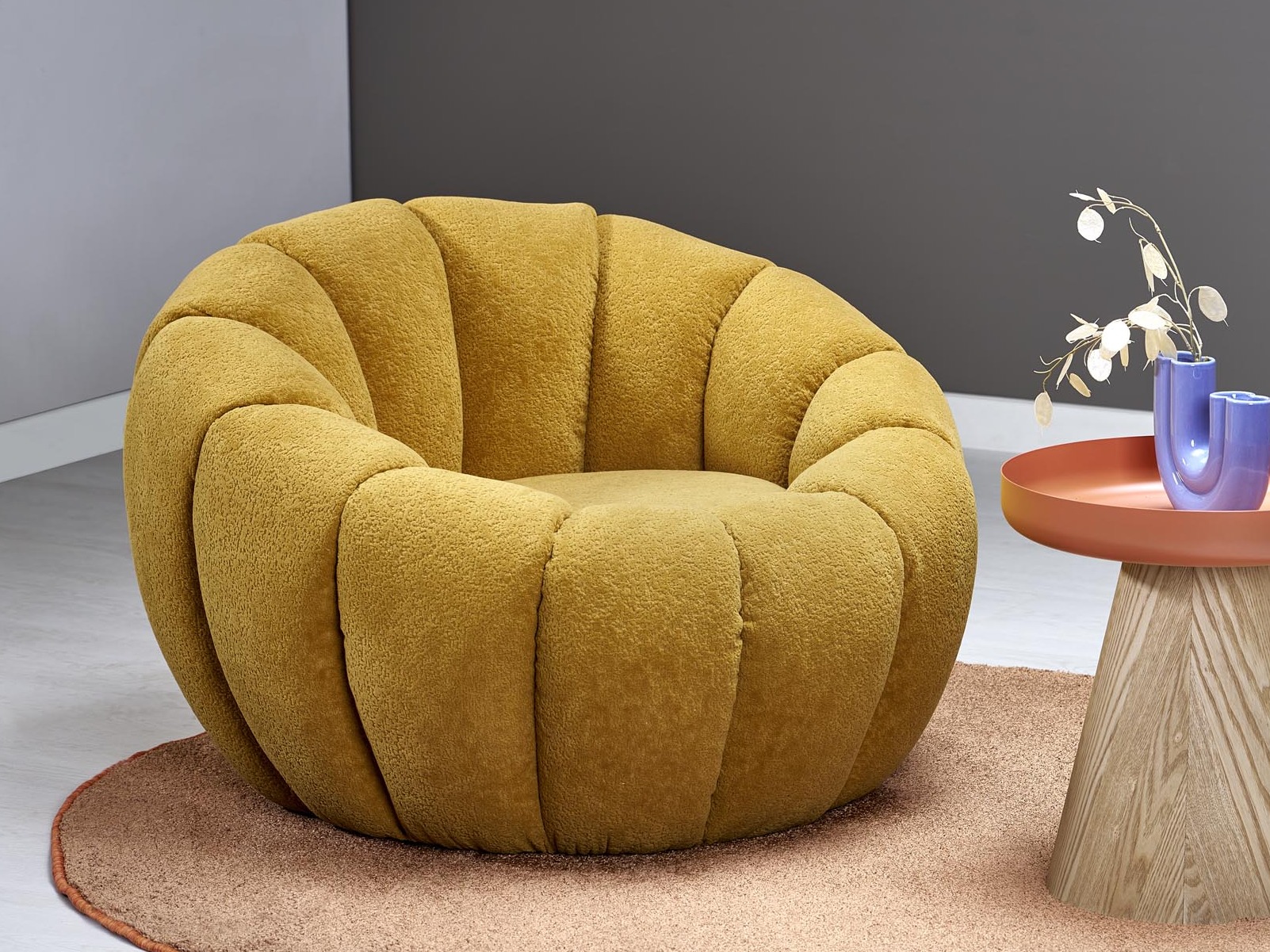 Armchair Houston Lana (Yellow)