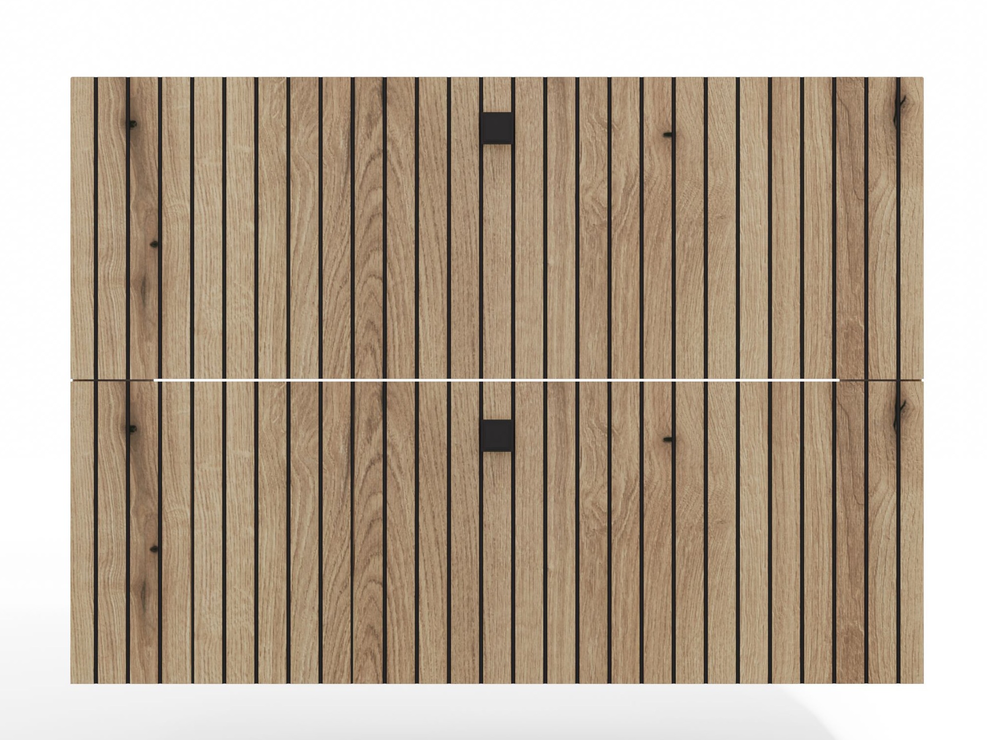 Wall-mounted bathroom cabinet for washbasin Mandeville 315 (Oak)