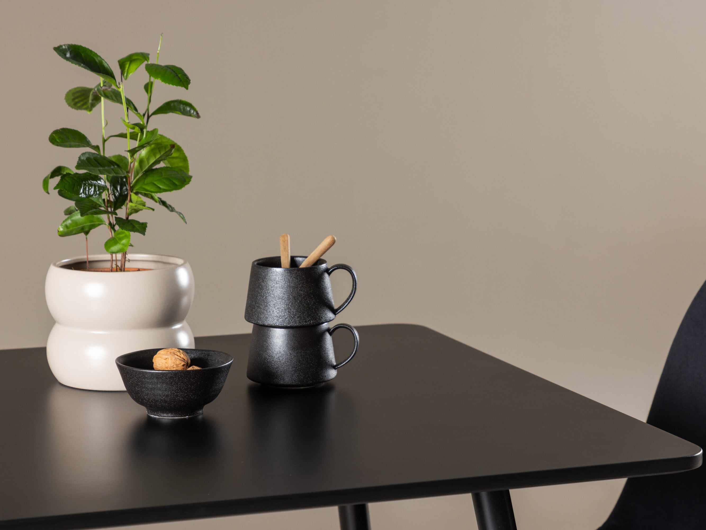 Dining set Dallas 4909 (Black)