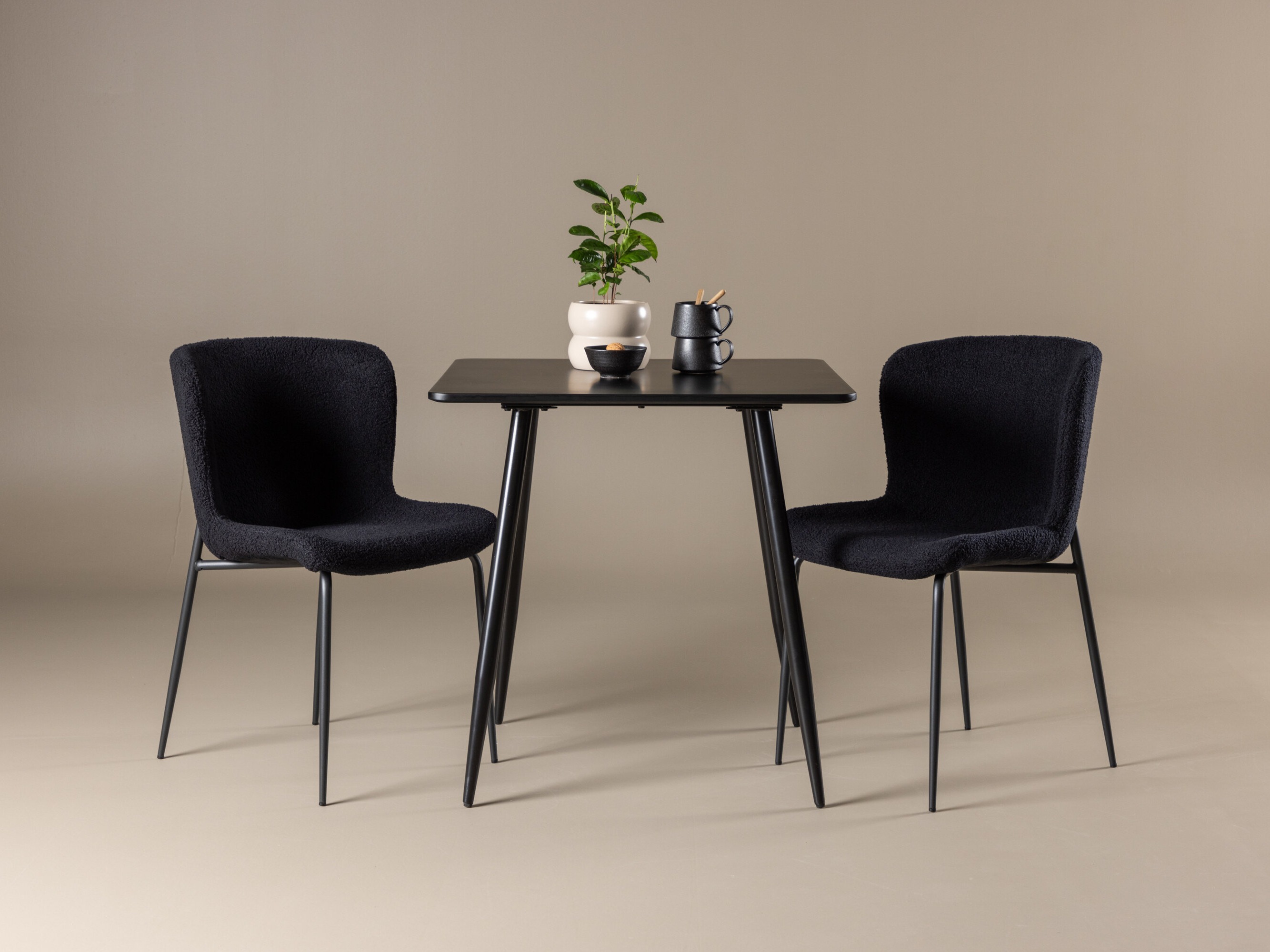 Dining set Dallas 4910 (Black)
