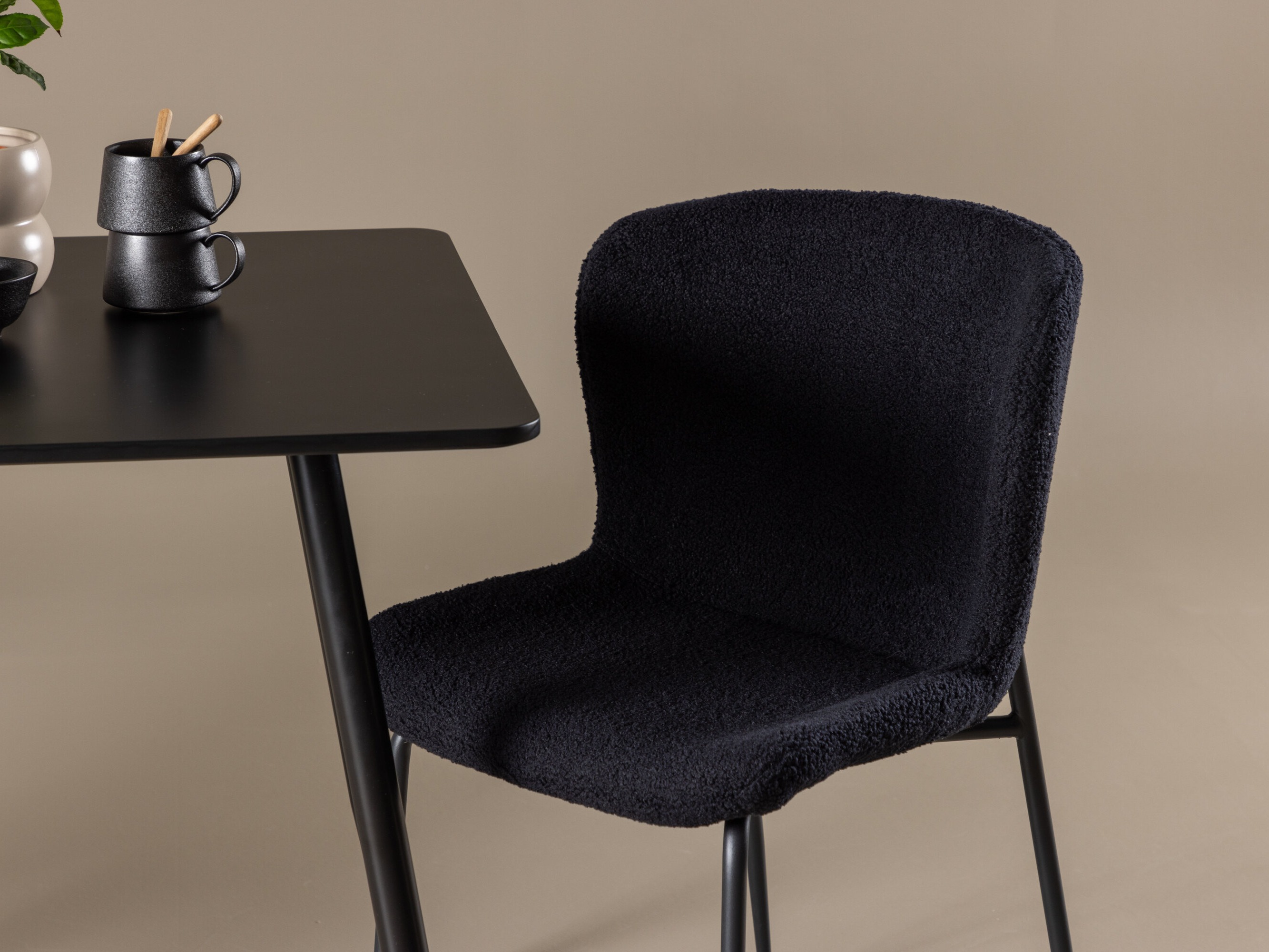 Dining set Dallas 4910 (Black)