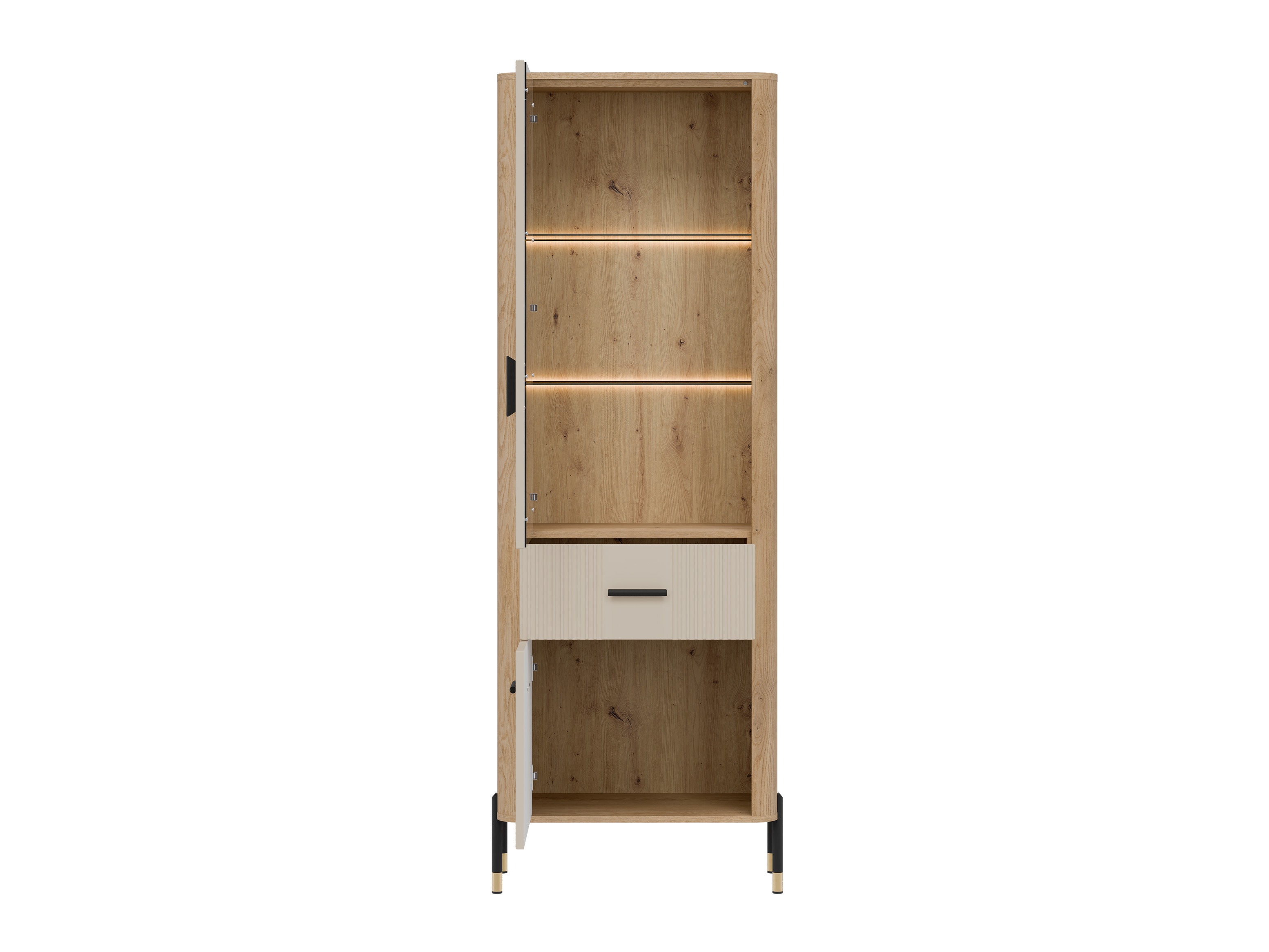 Bookcase Flosora 127 (Cashmere)