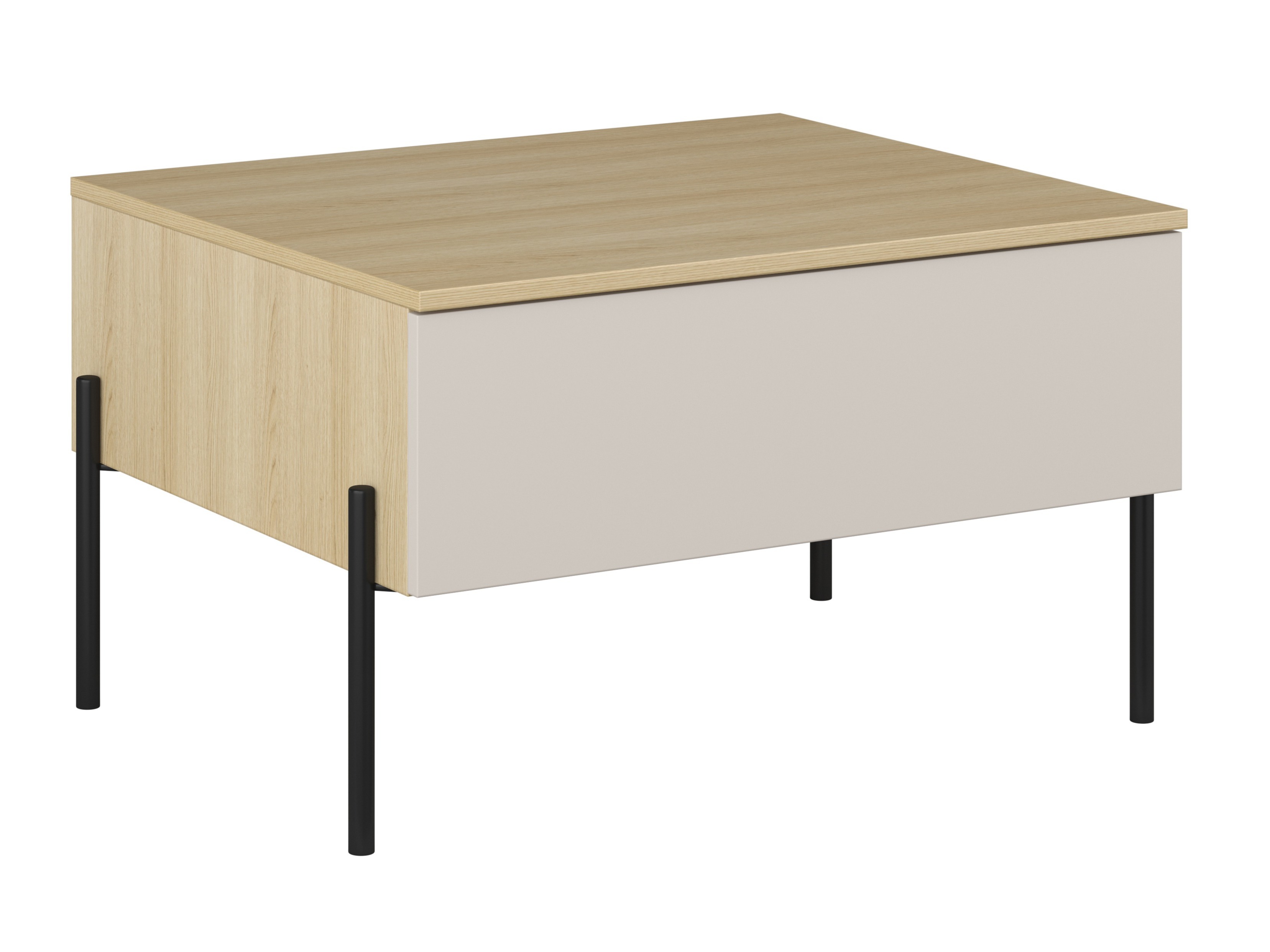 Coffee table Levtenu 116 (Oak + Cashmere)