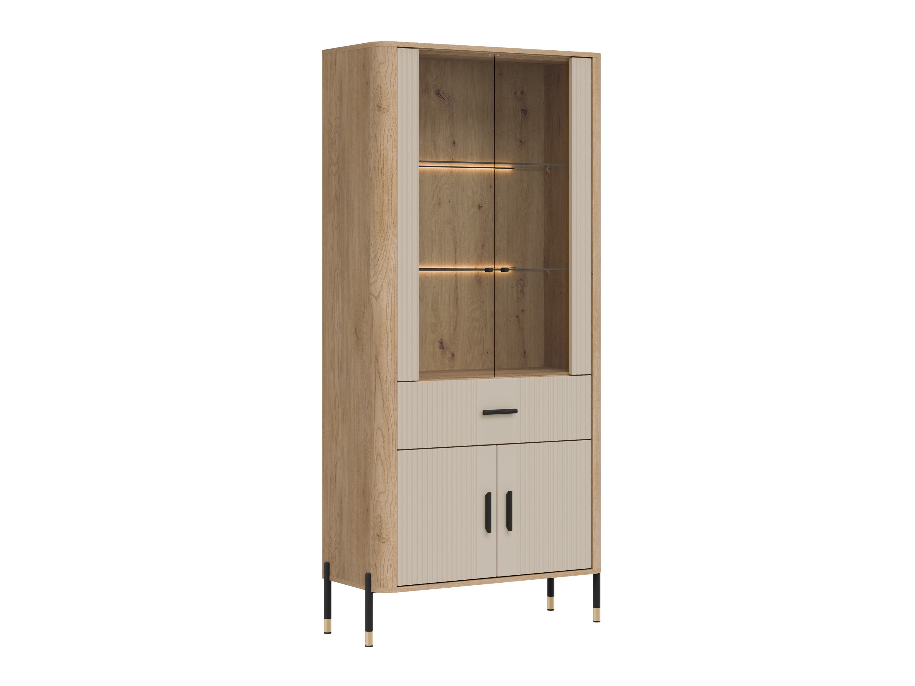 Bookcase Flosora 129 (Cashmere)