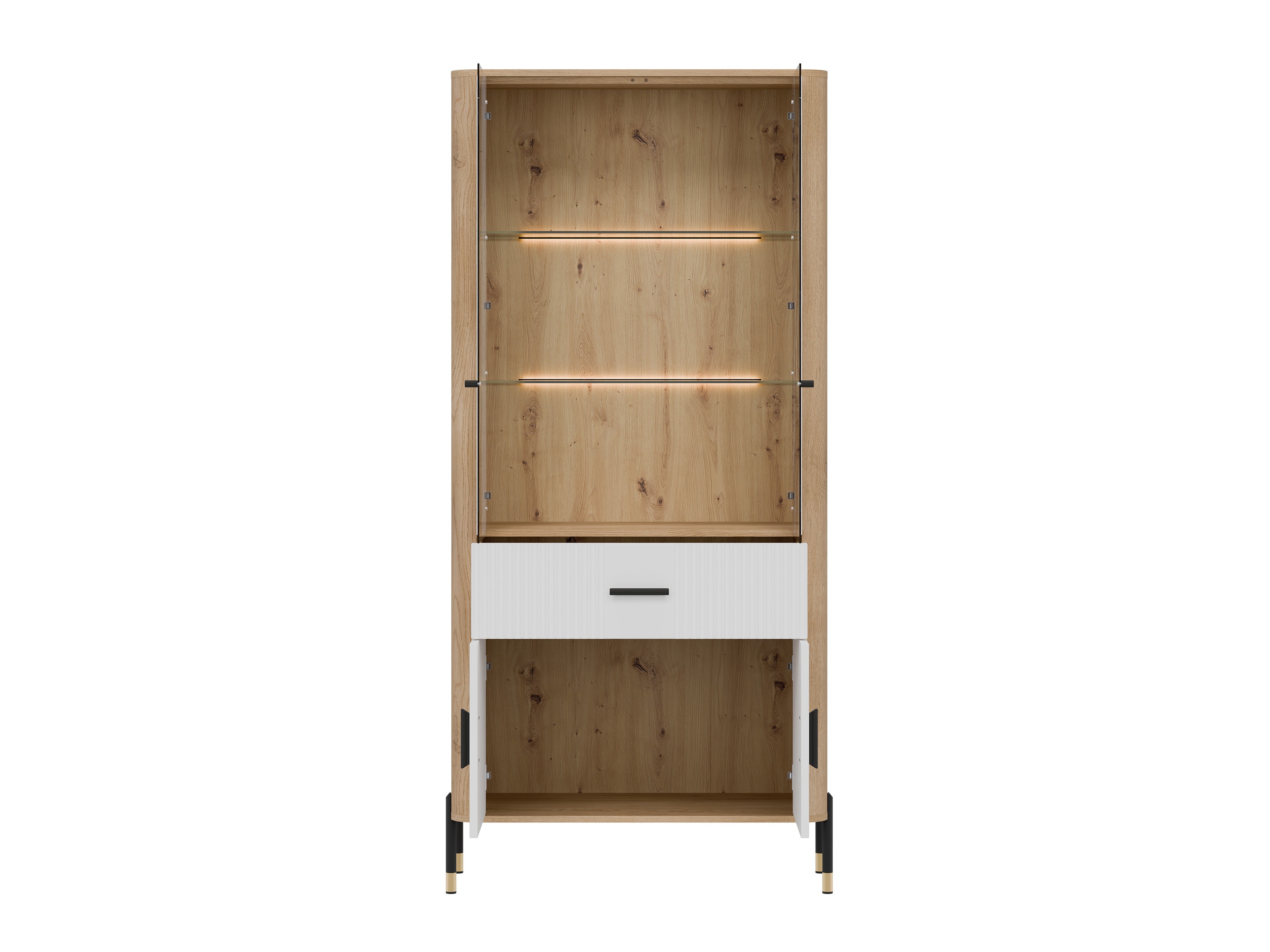 Bookcase Flosora 129 (White)