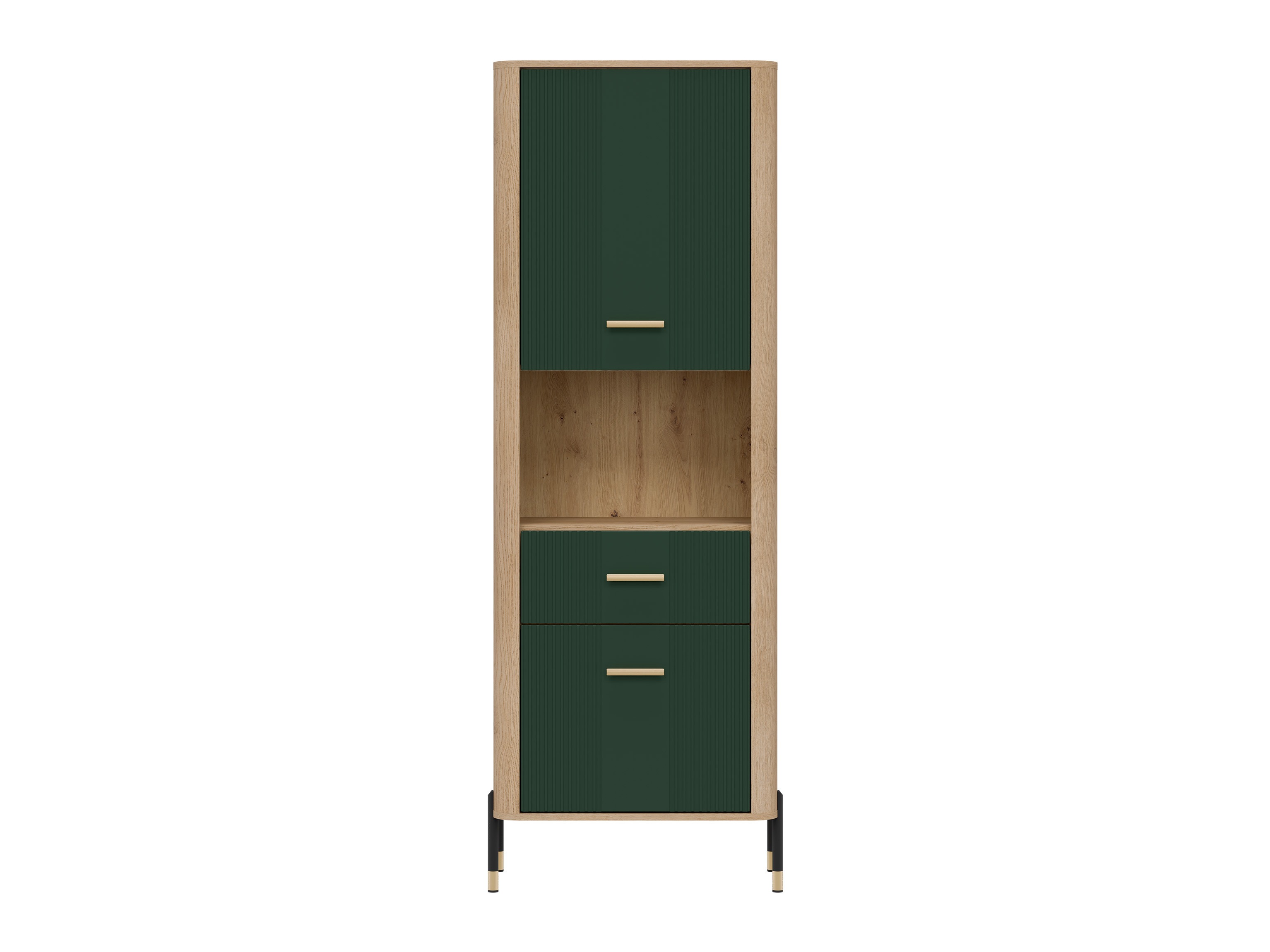 Bookcase Flosora 131 (Green)