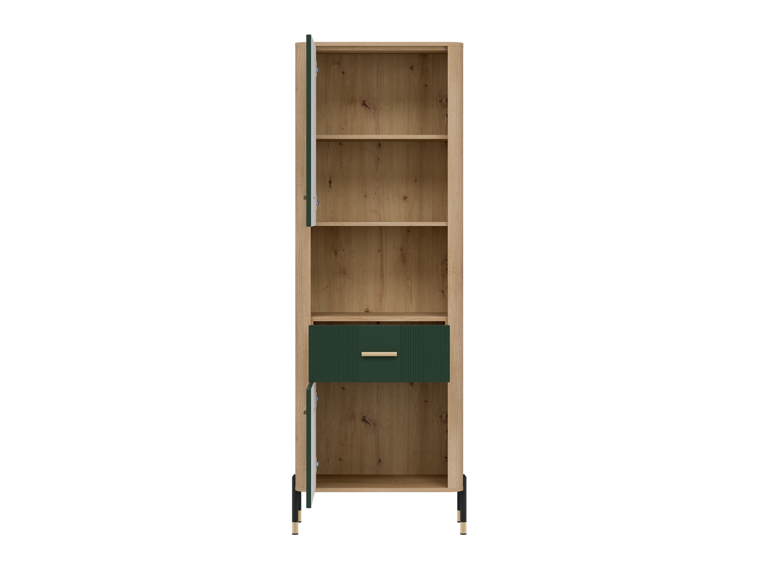 Bookcase Flosora 131 (Green)