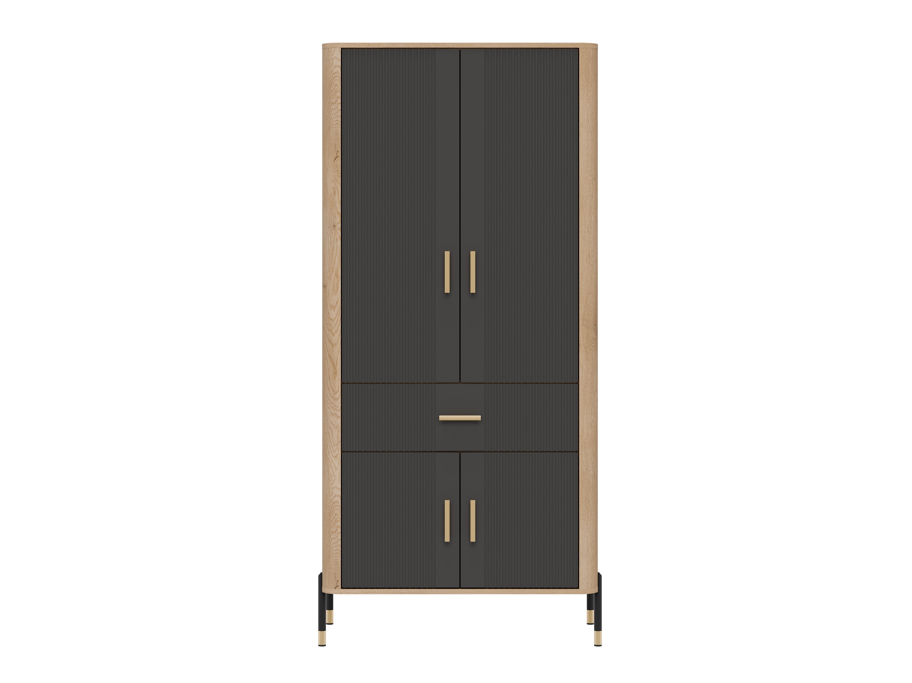 Wardrobe Flosora 133 (Anthracite)
