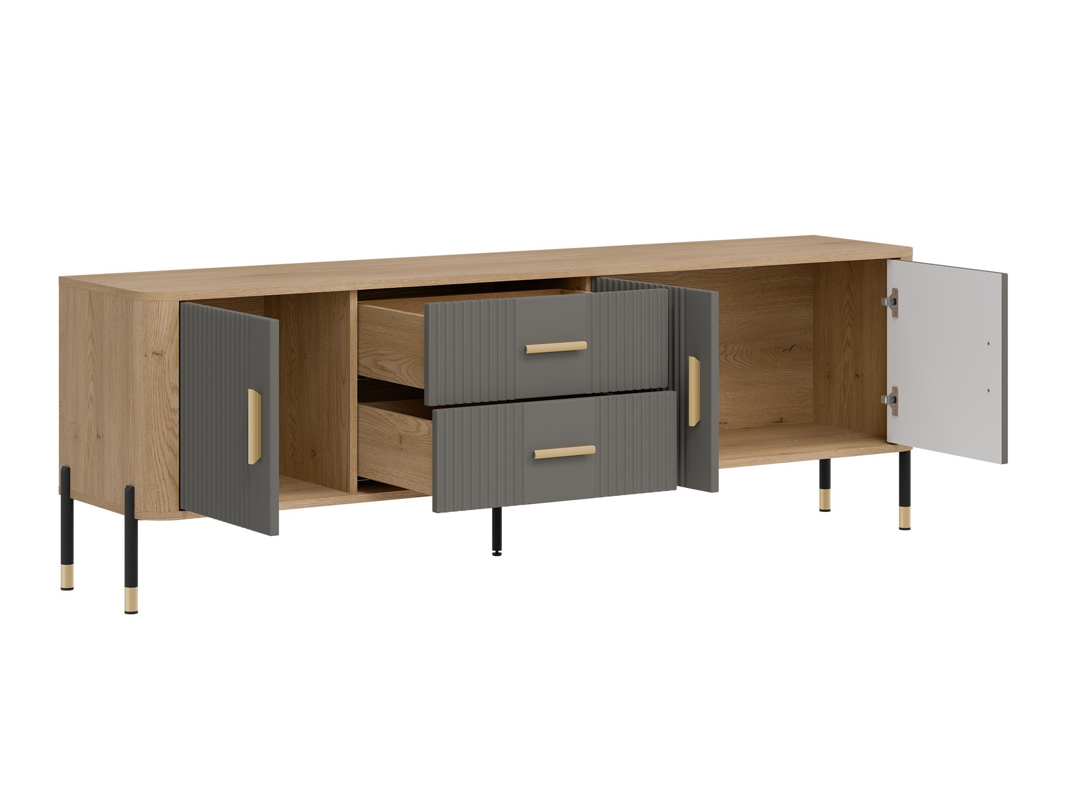 Living room set Flosora 148 (Grey)