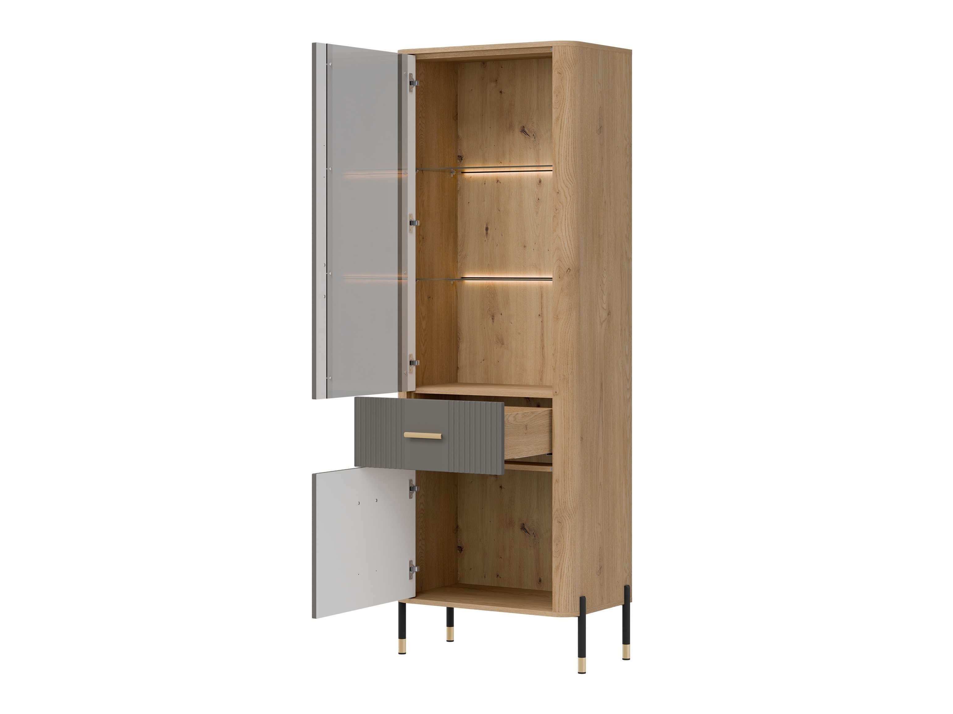 Living room set Flosora 148 (Grey)