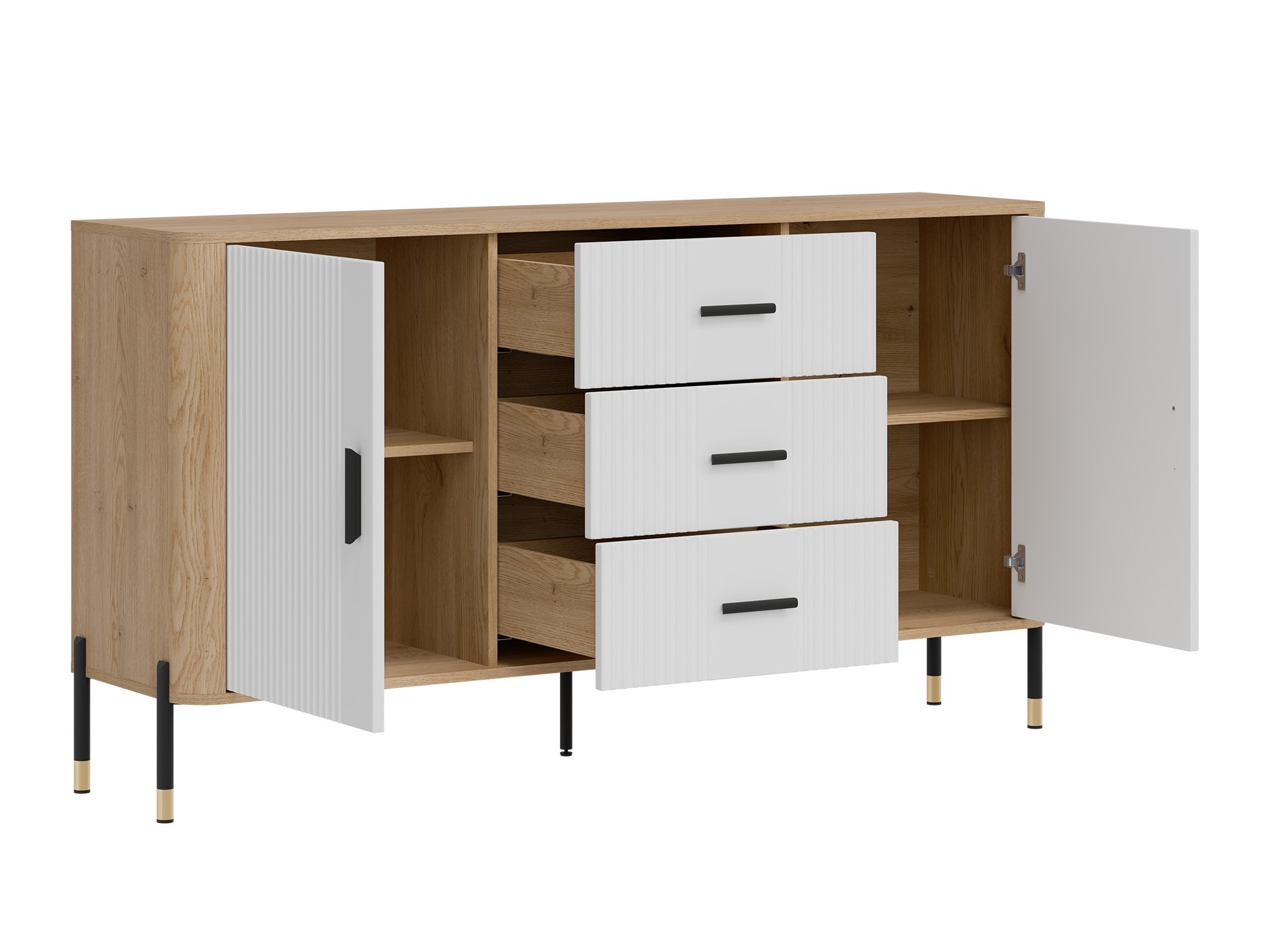 Living room set Flosora 148 (White)