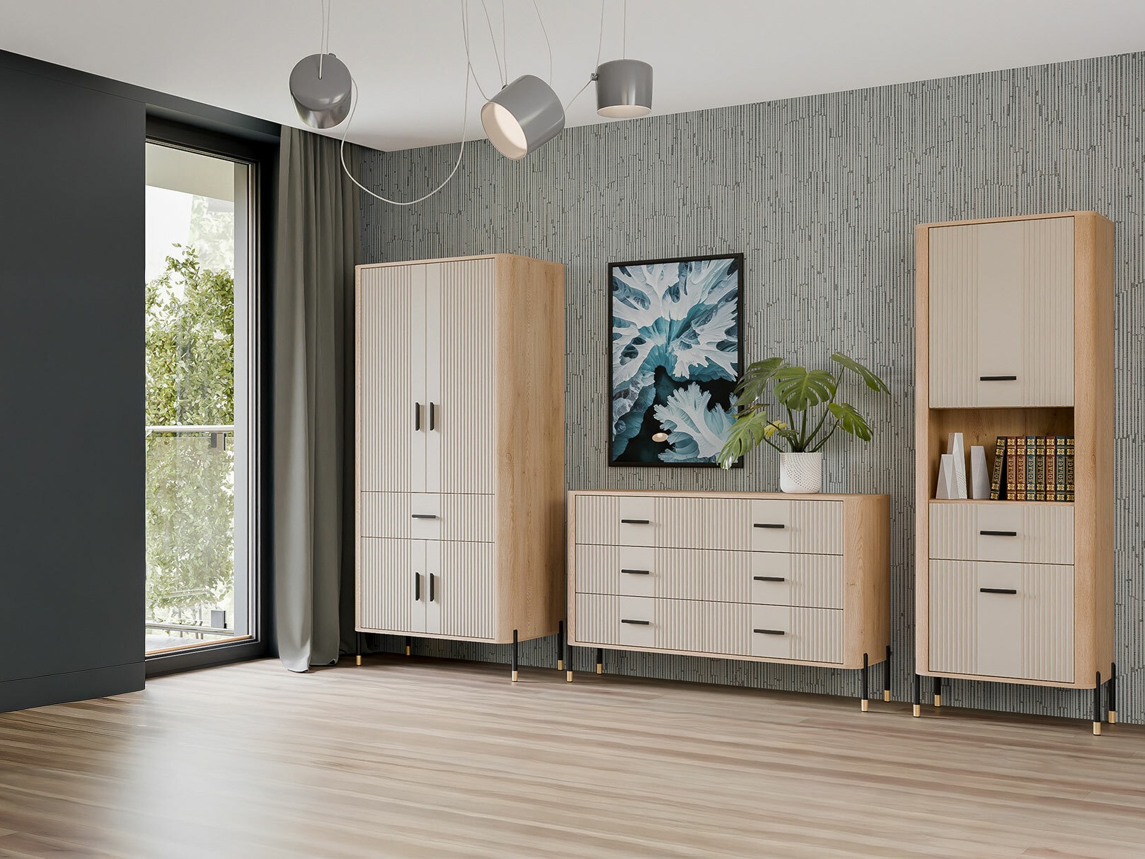 Living room set Flosora 149 (Cashmere)