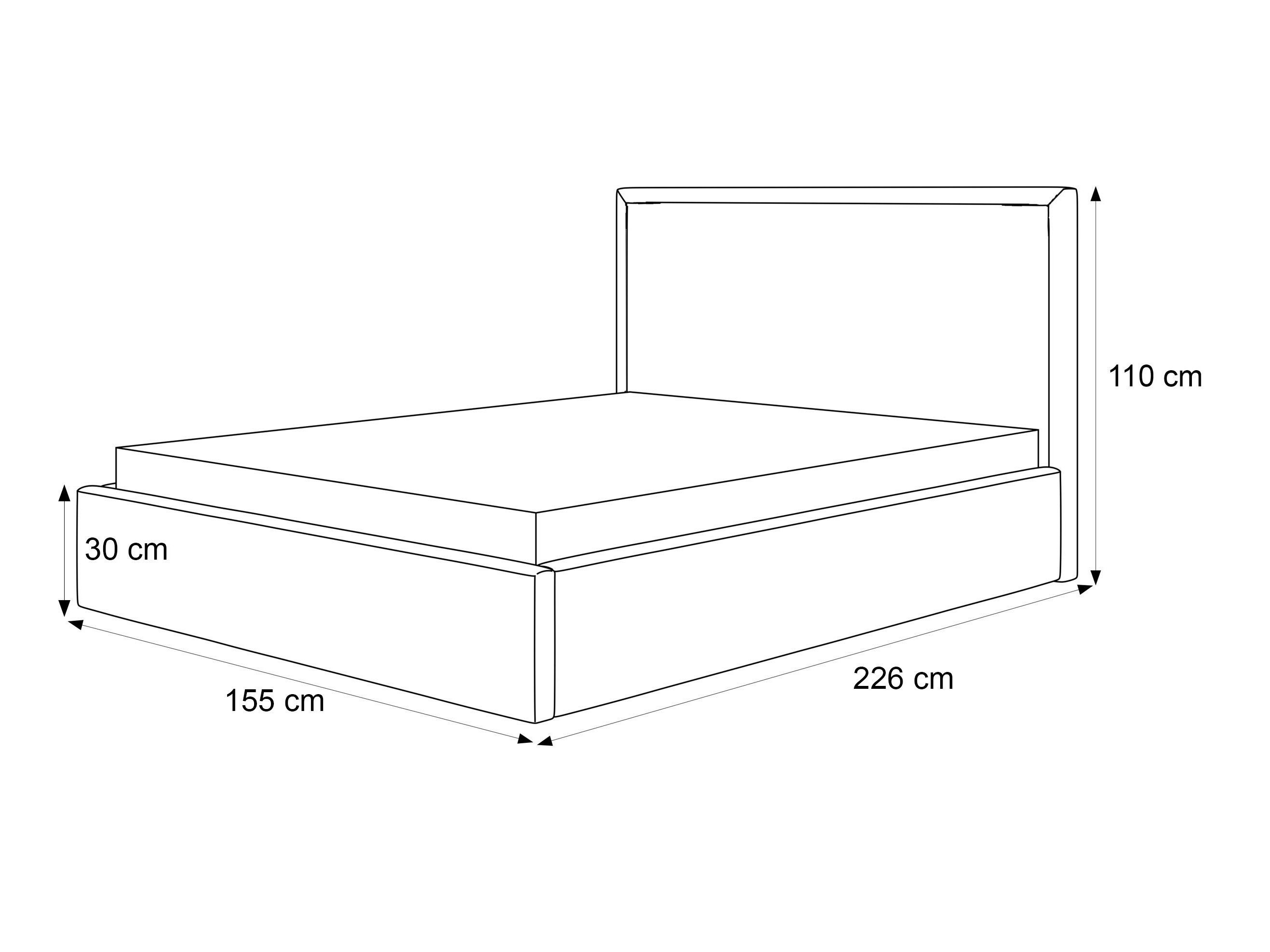 Bed Martinez 120 (Dream Velvet 20212)