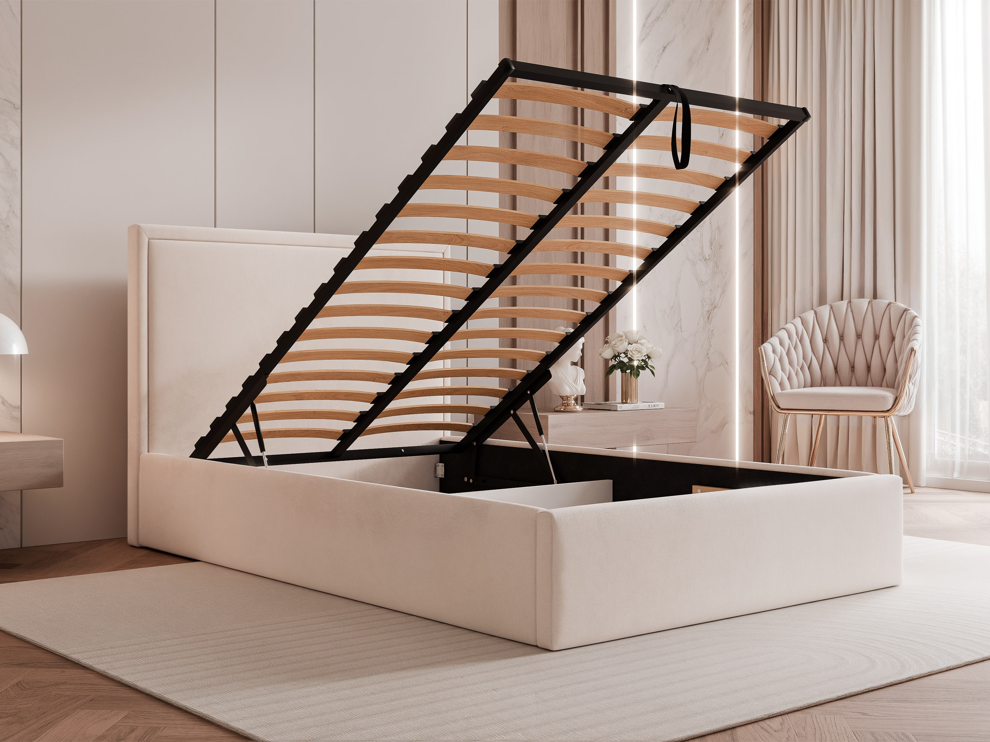 Bed Martinez 120 (Dream Velvet 20217)