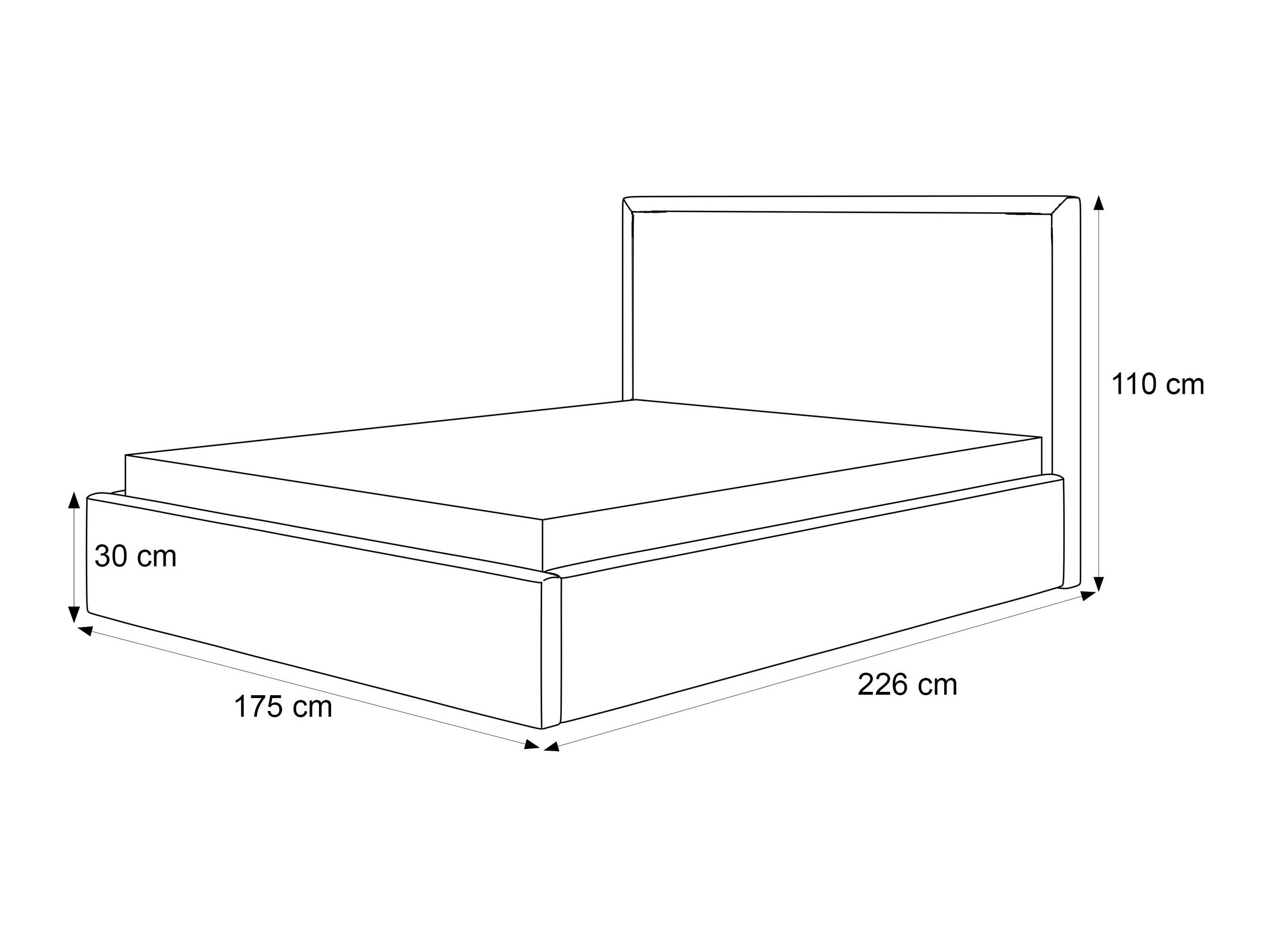Bed Martinez 120 (Dream Velvet 20217)