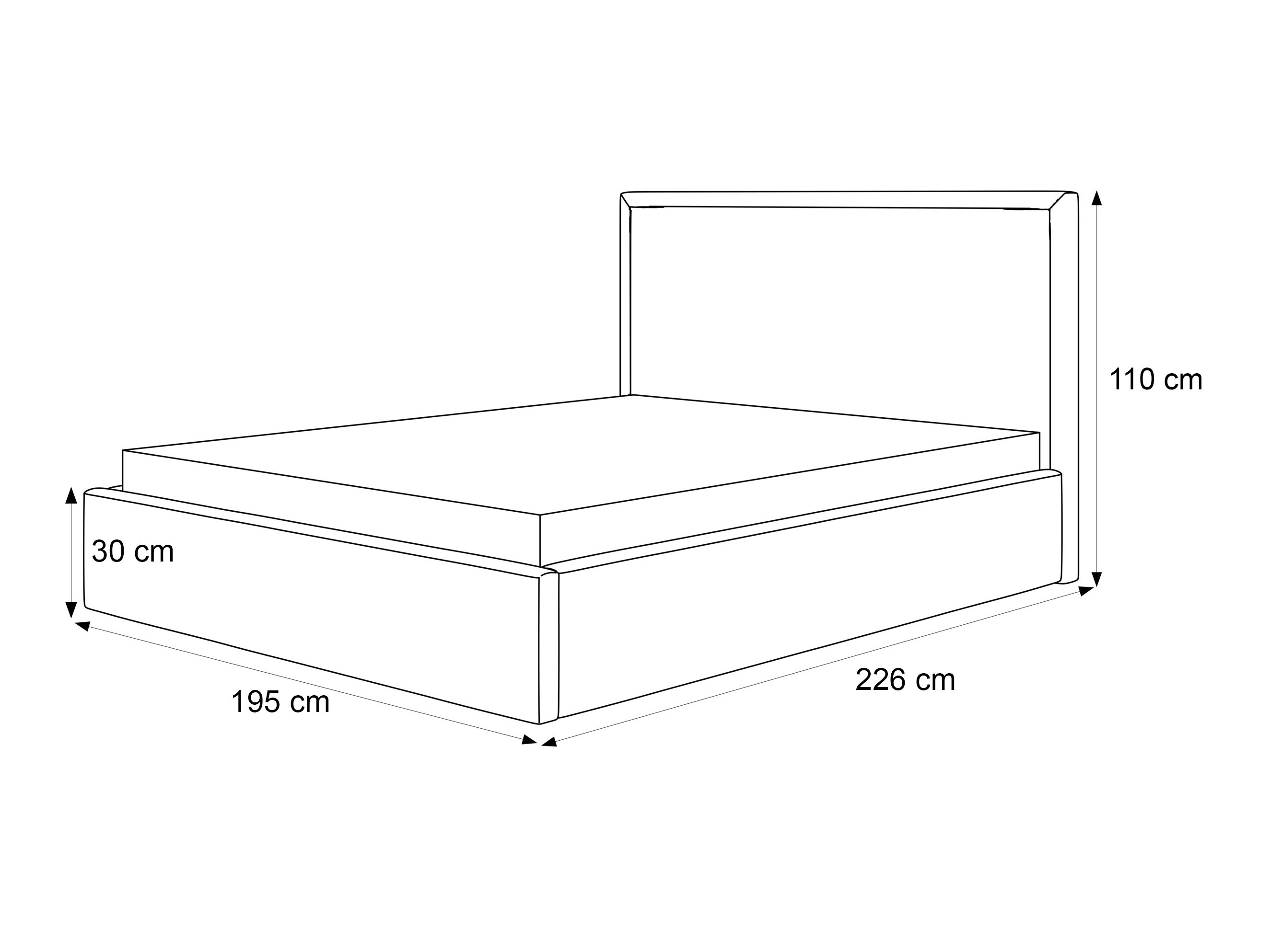 Bed Martinez 120 (Dream Velvet 20217)