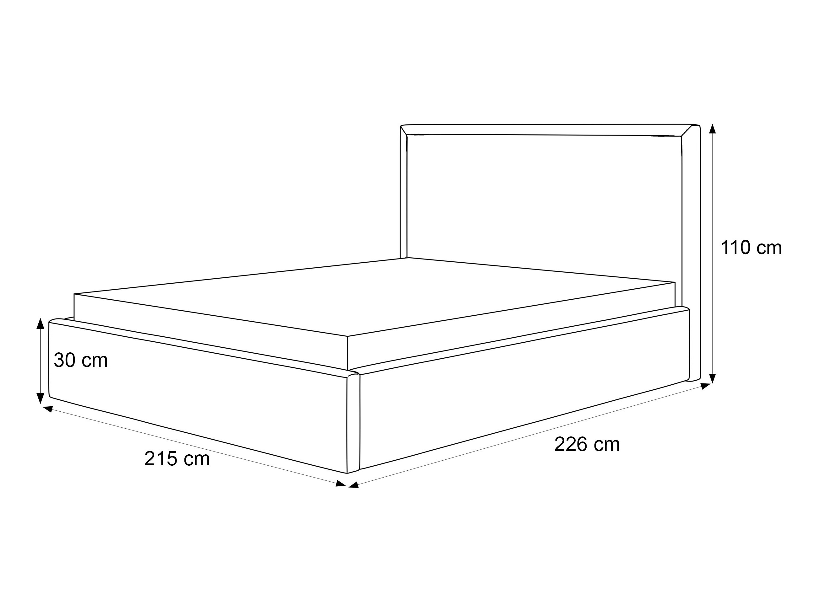 Bed Martinez 120 (Dream Velvet 20217)