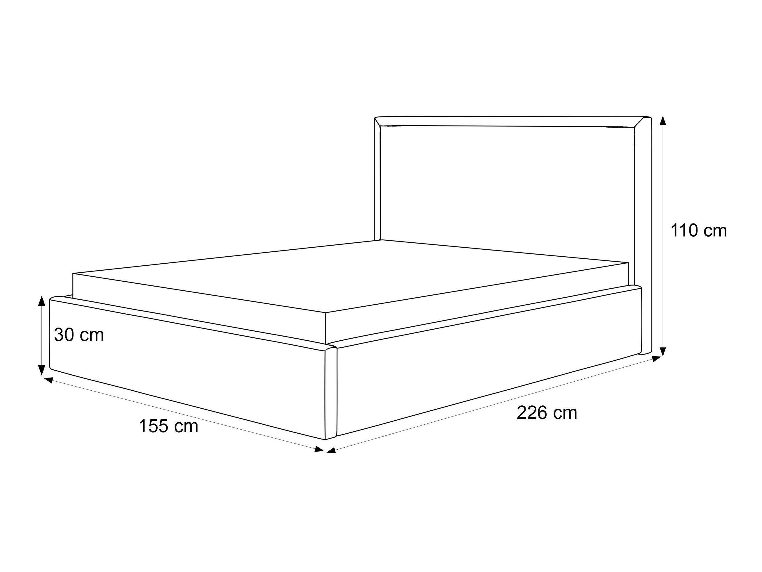 Bed Martinez 120 (Dream Velvet 20225)
