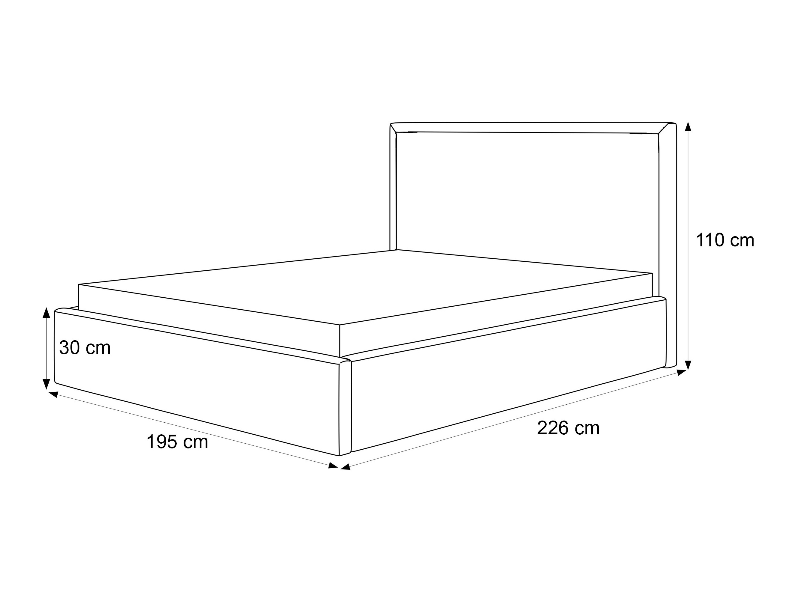 Bed Martinez 120 (Dream Velvet 20225)