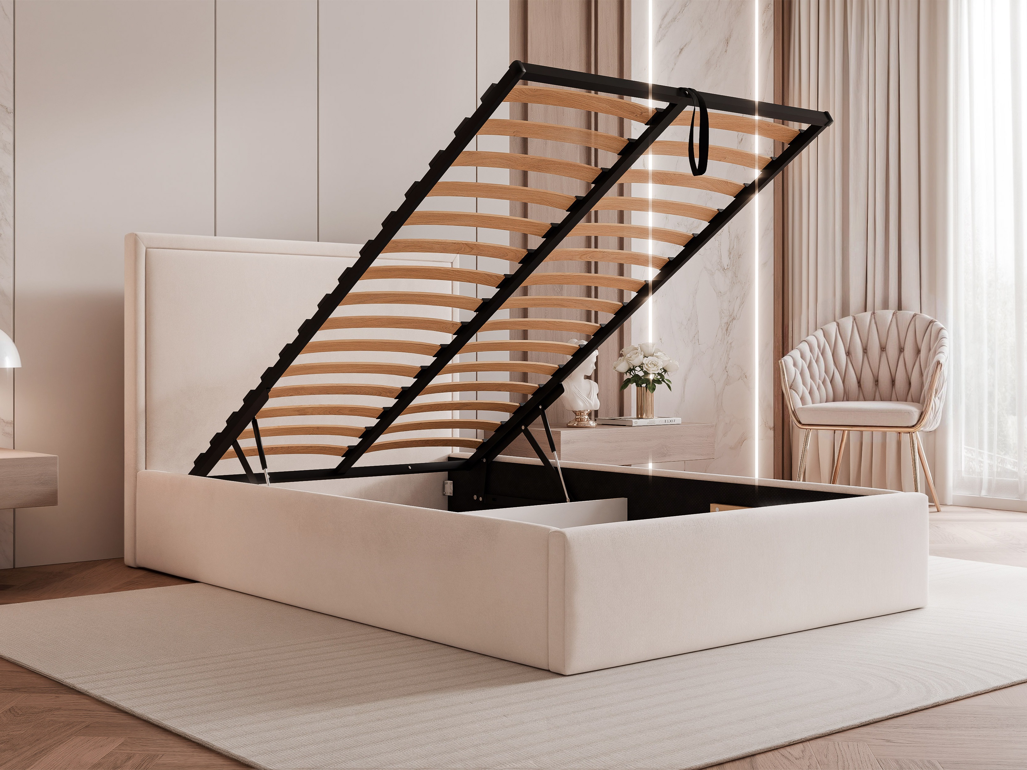Bed Martinez 120 (Spring 1105)