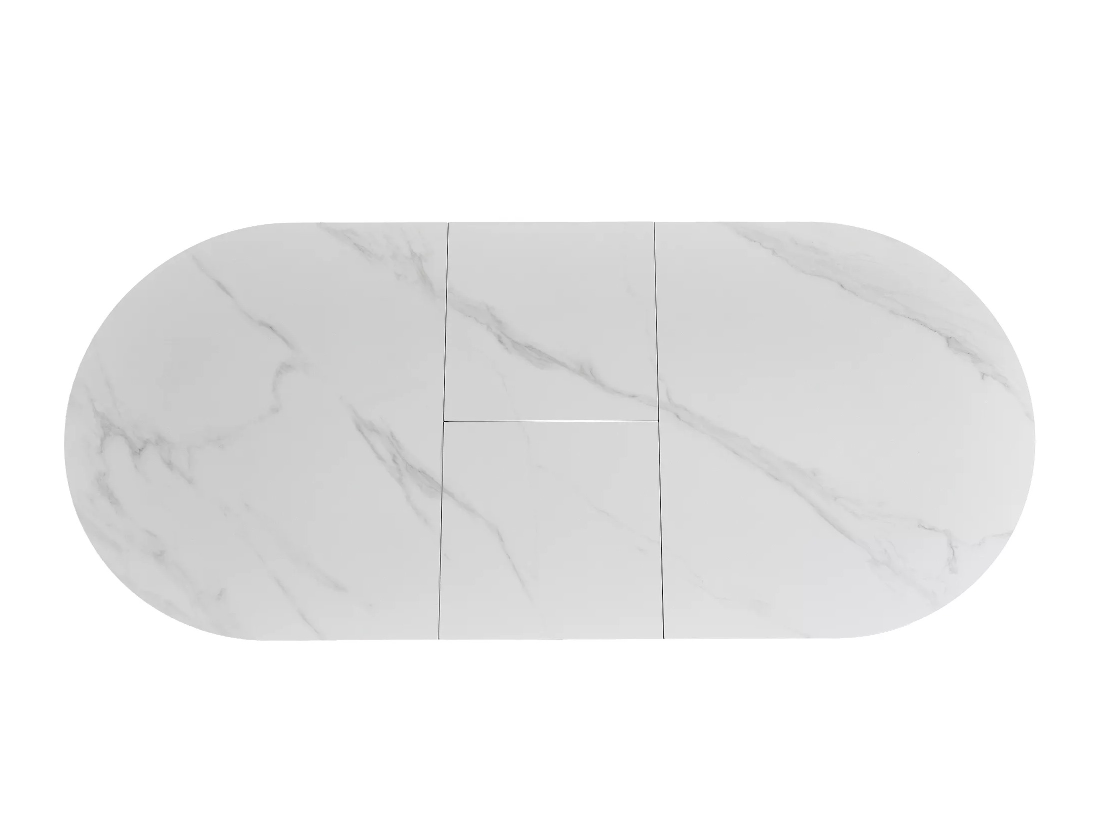 Table Detroit 862 (White marble)