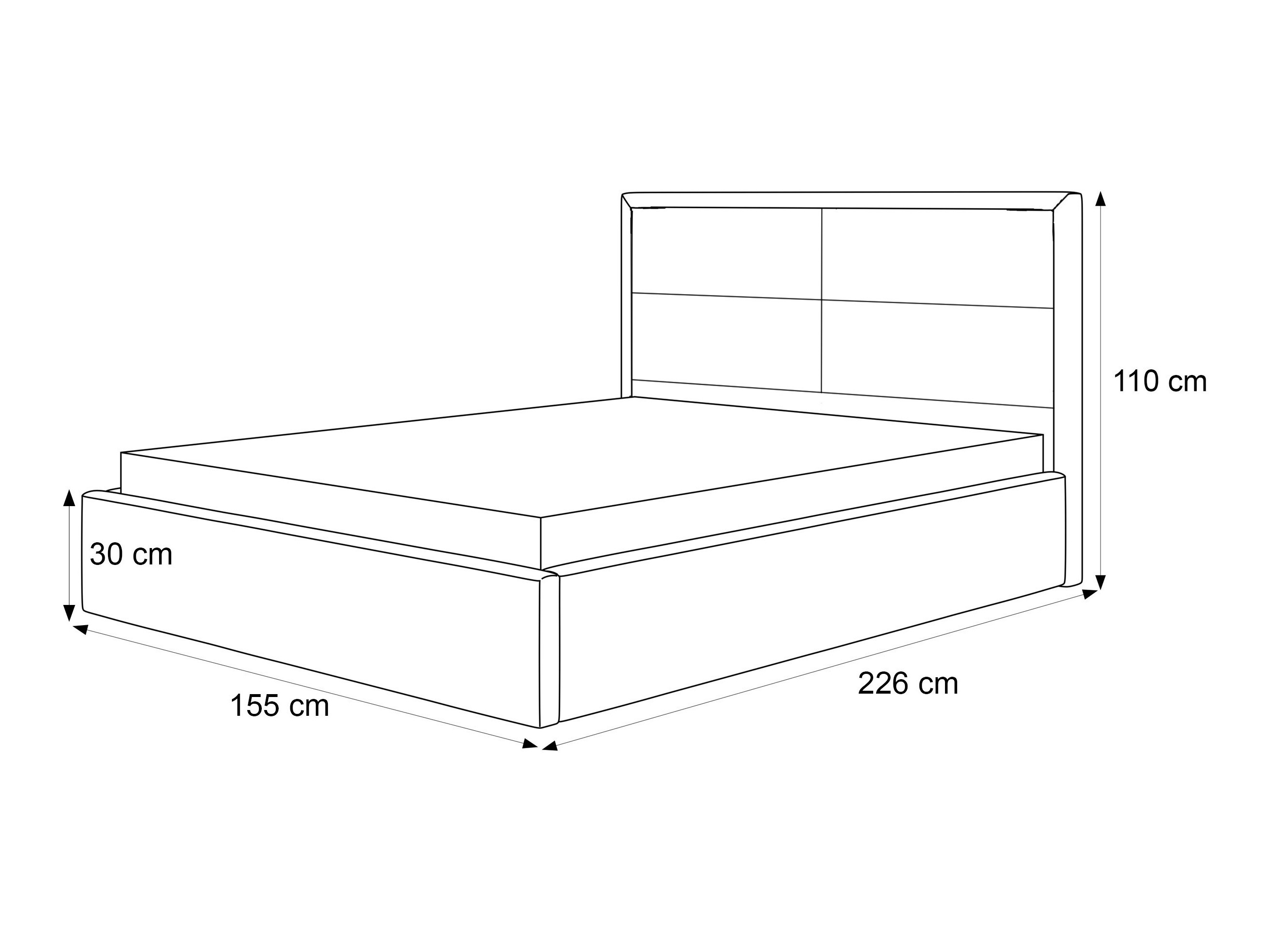 Bed Martinez 121 (Poso 100 + Paros 01)