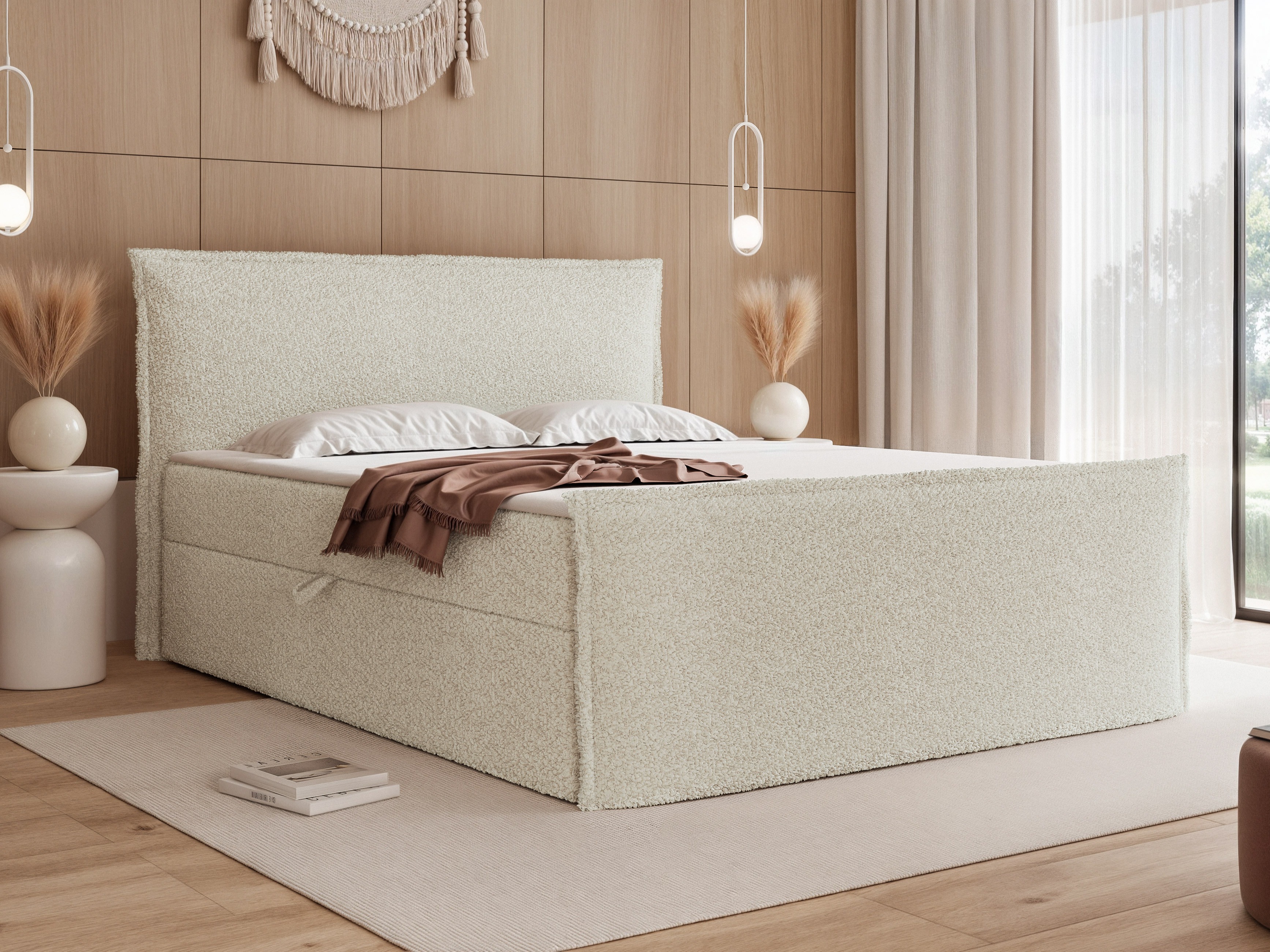 Continental bed Martinez 122 (Coral 15)