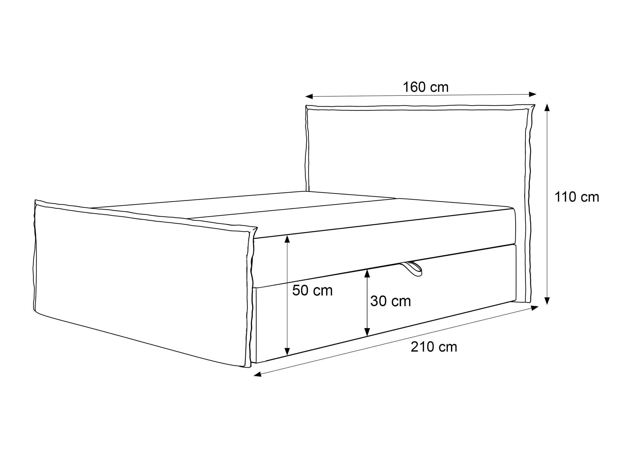 Continental bed Martinez 122 (Moly 70)