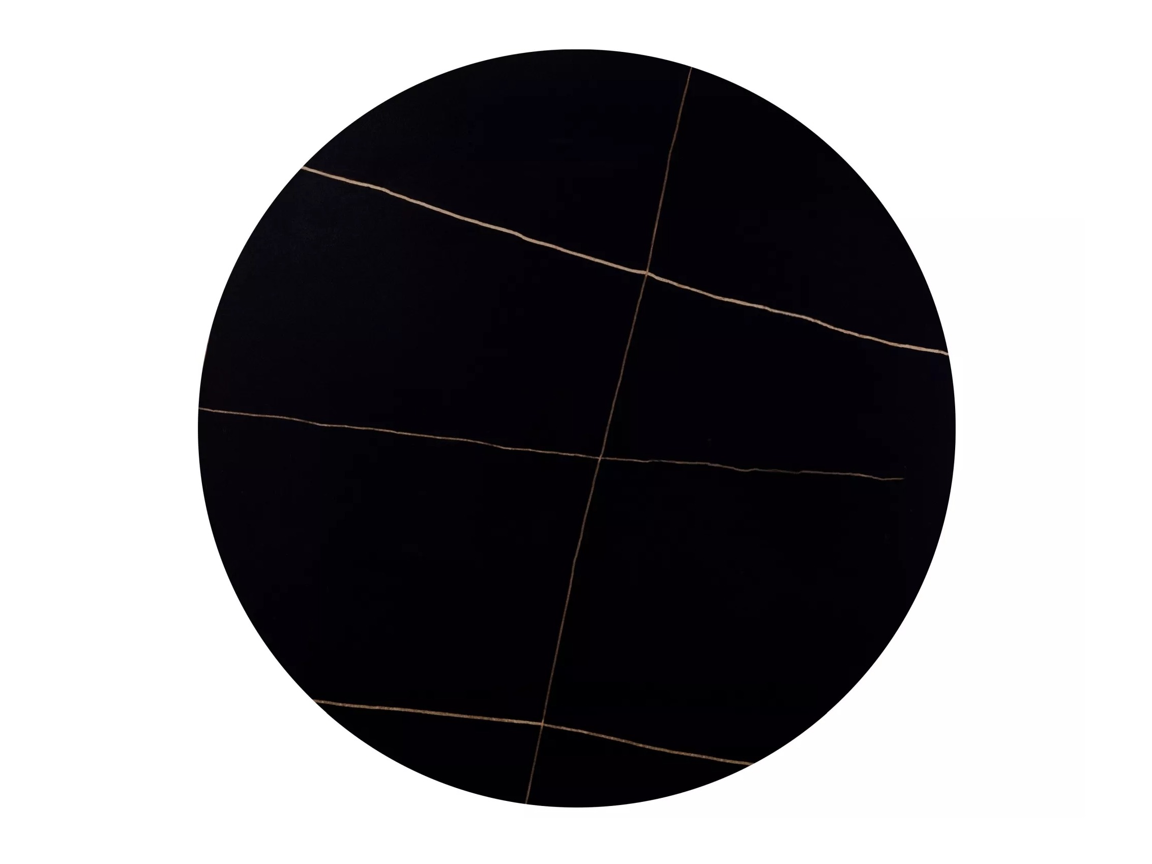 Table Detroit 871 (Black marble + Black)