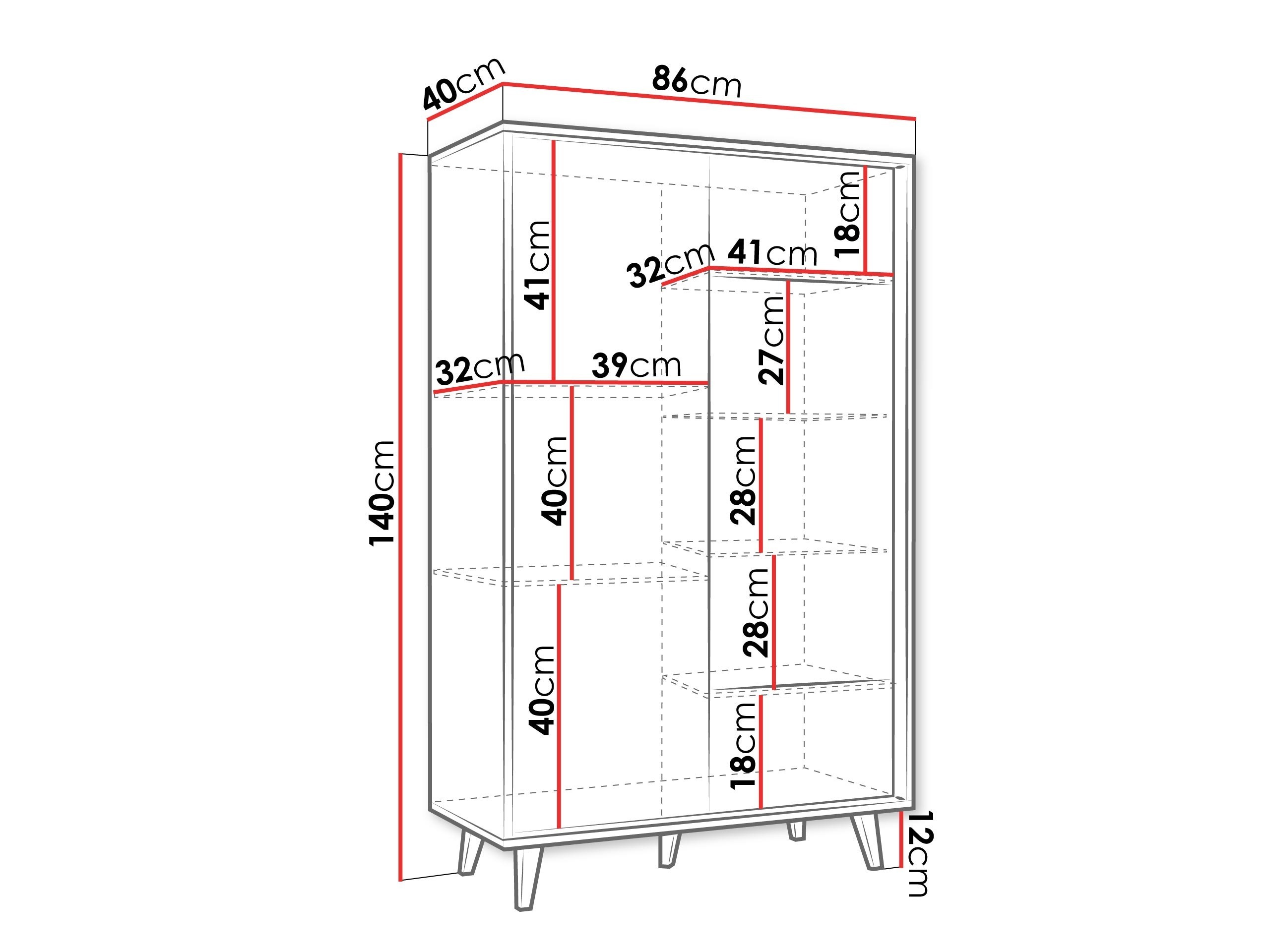 Bookcase Comfivo Romtori