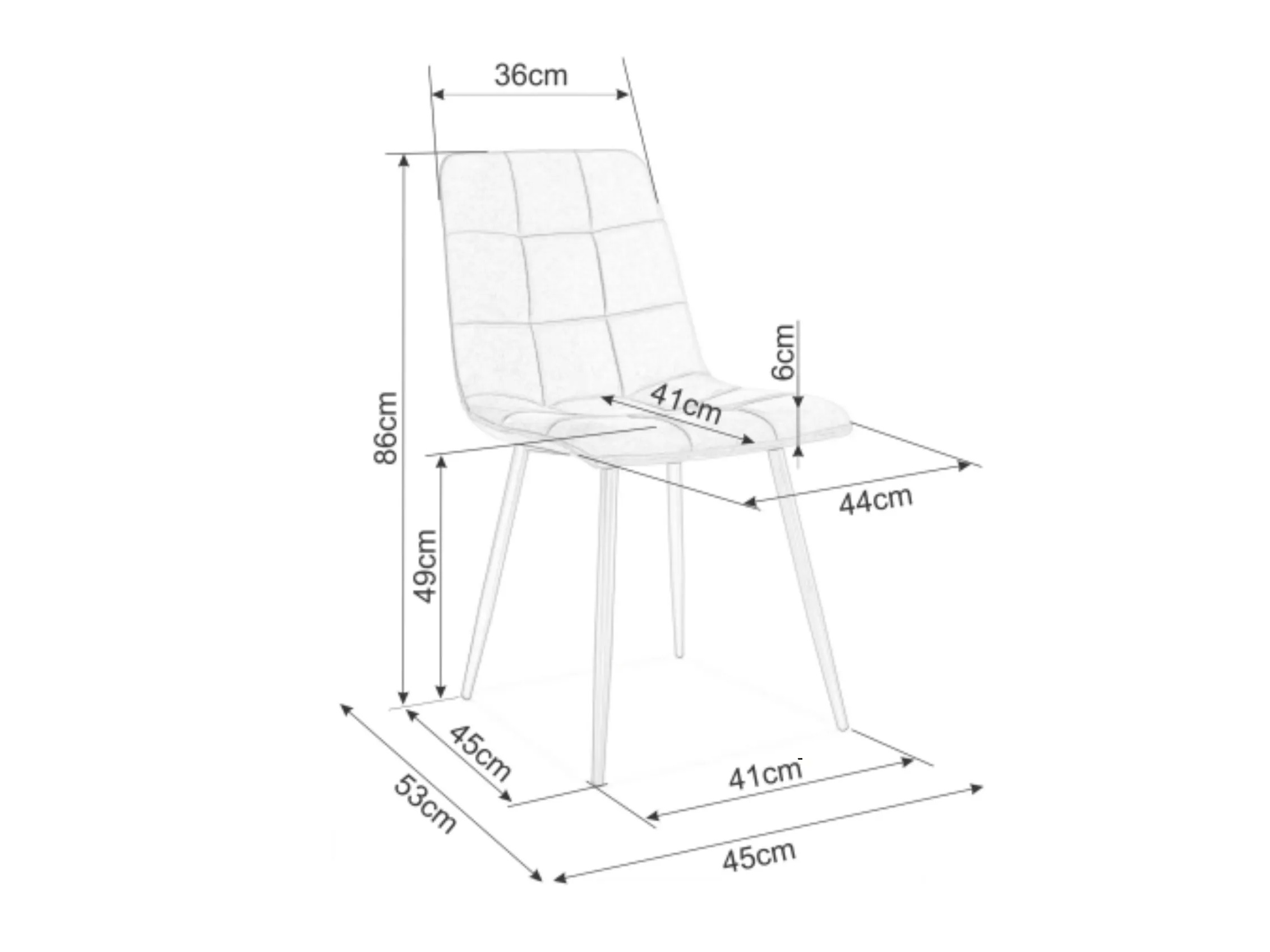 Chair Detroit 882 (Beige)