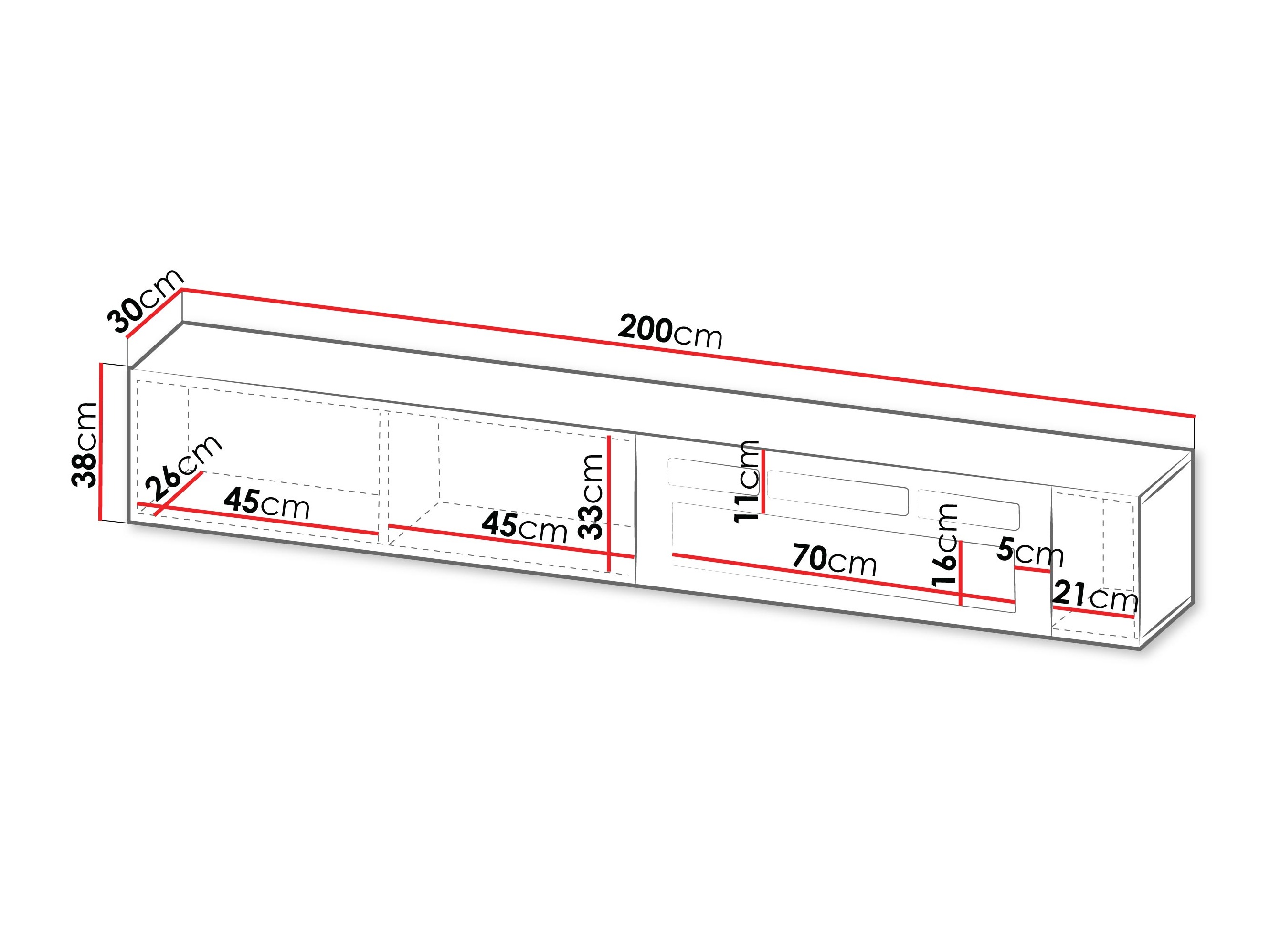 TV stand Species I (Cashmere)