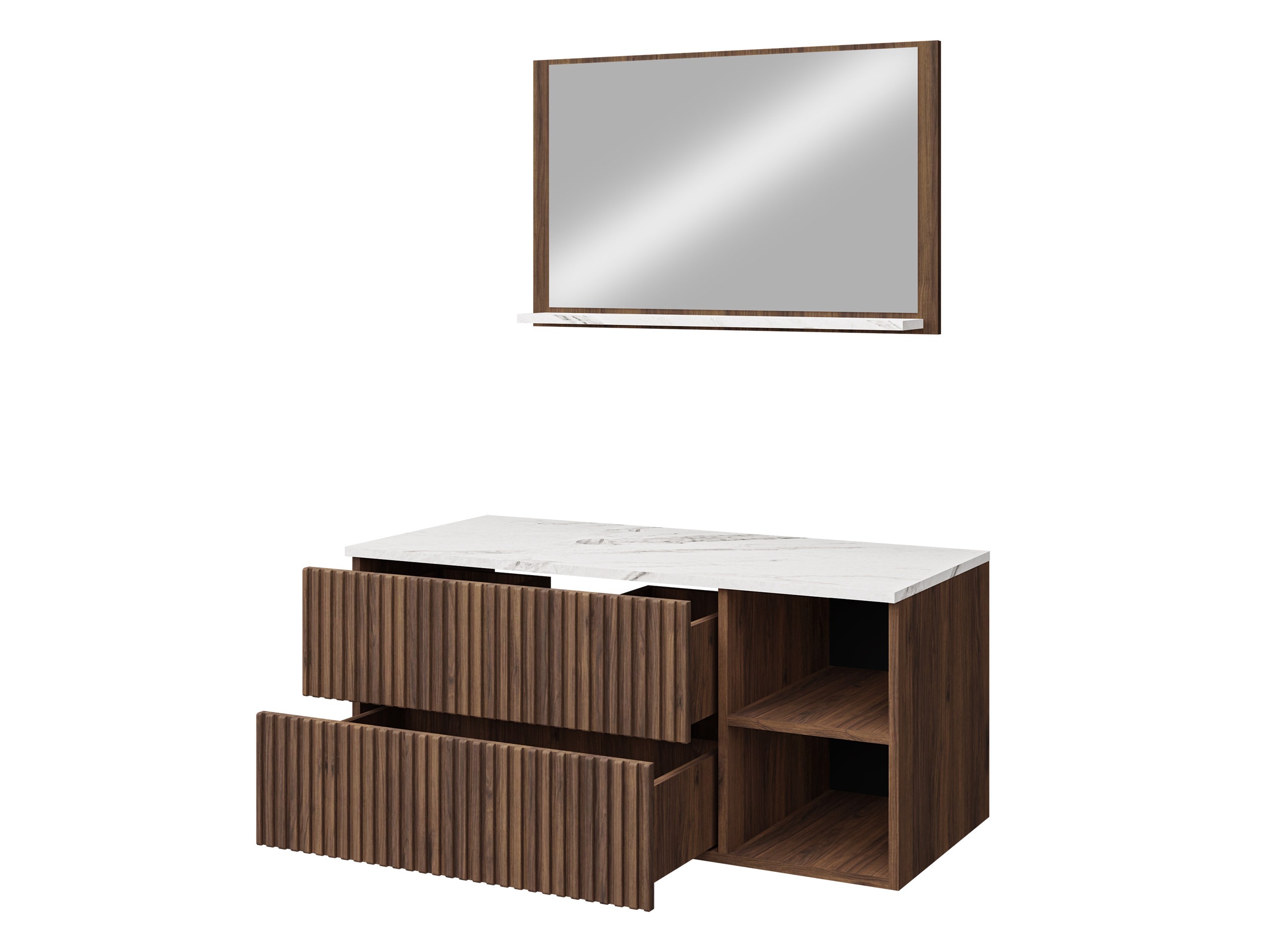 Bathroom set Nauta (Cashmere + Oak)