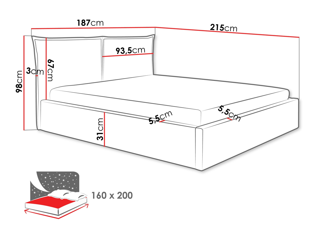 Bed Malden 100 (Kronos 22)