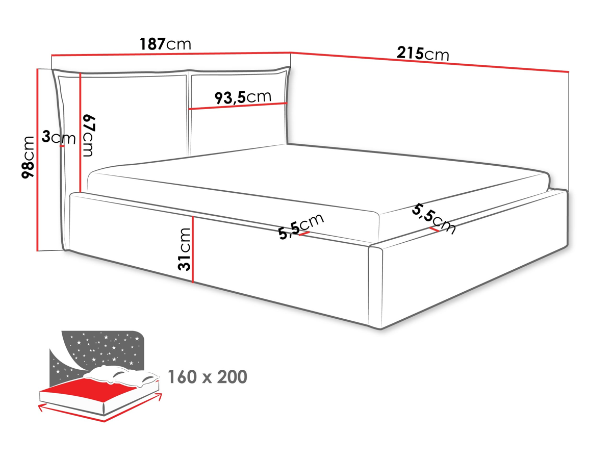 Bed Malden 100 (Kronos 46)