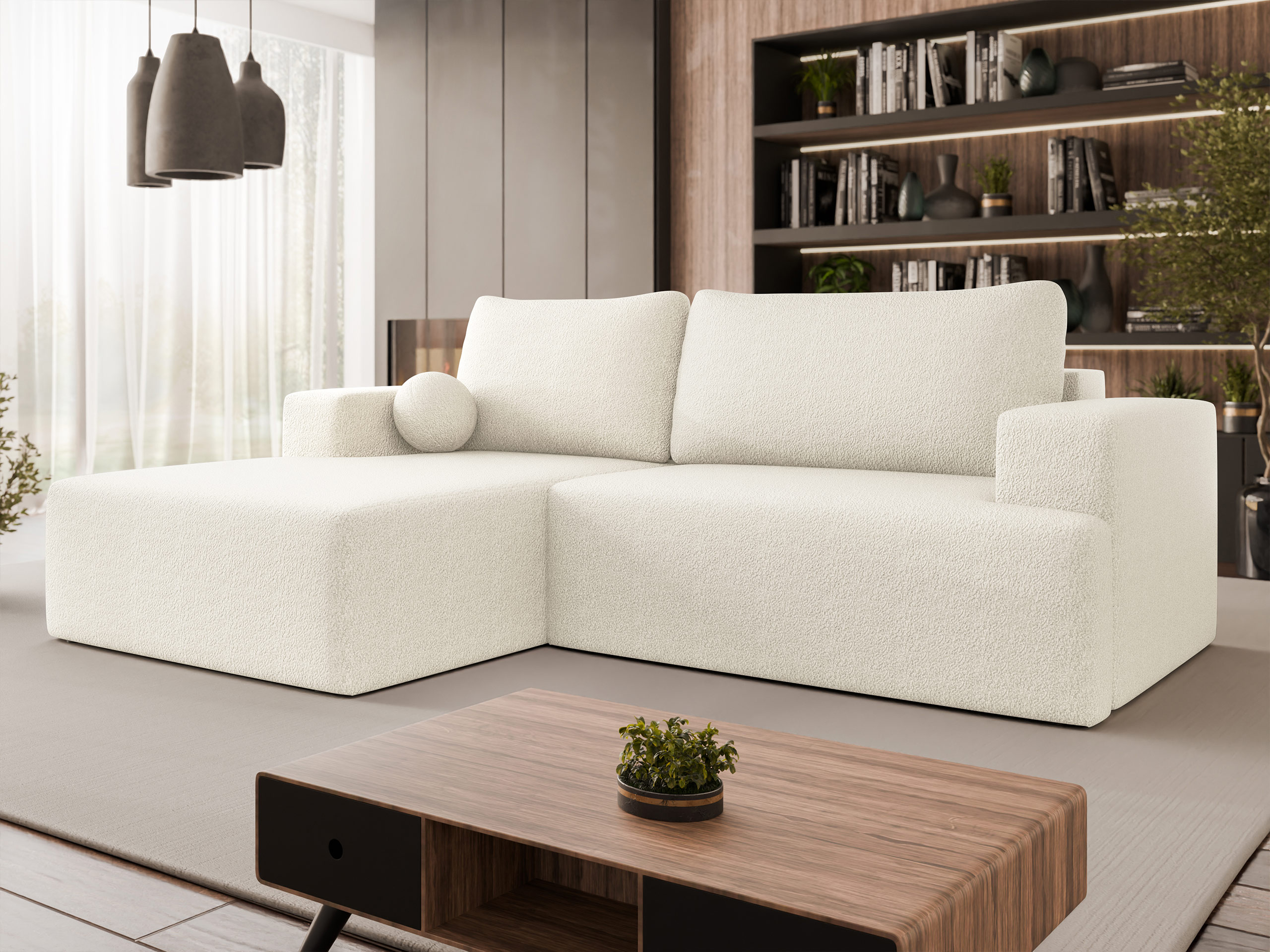 Corner sofa Comfivo 456 (Lambi 07)